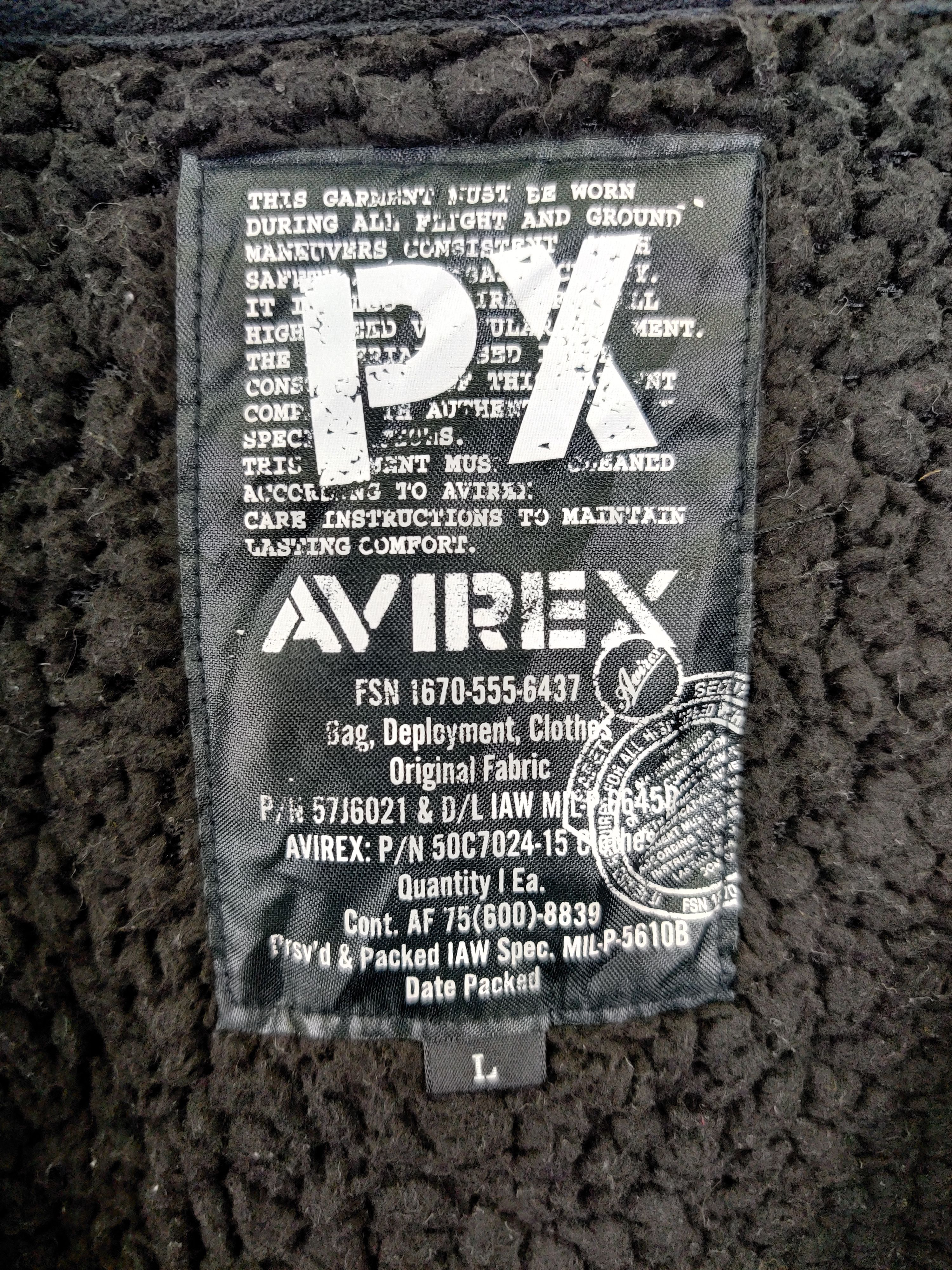 Avirex Vintage Avirex USAAF Shearling Zipper Hoodie Size US L / EU 52-54 / 3 - 11 Thumbnail