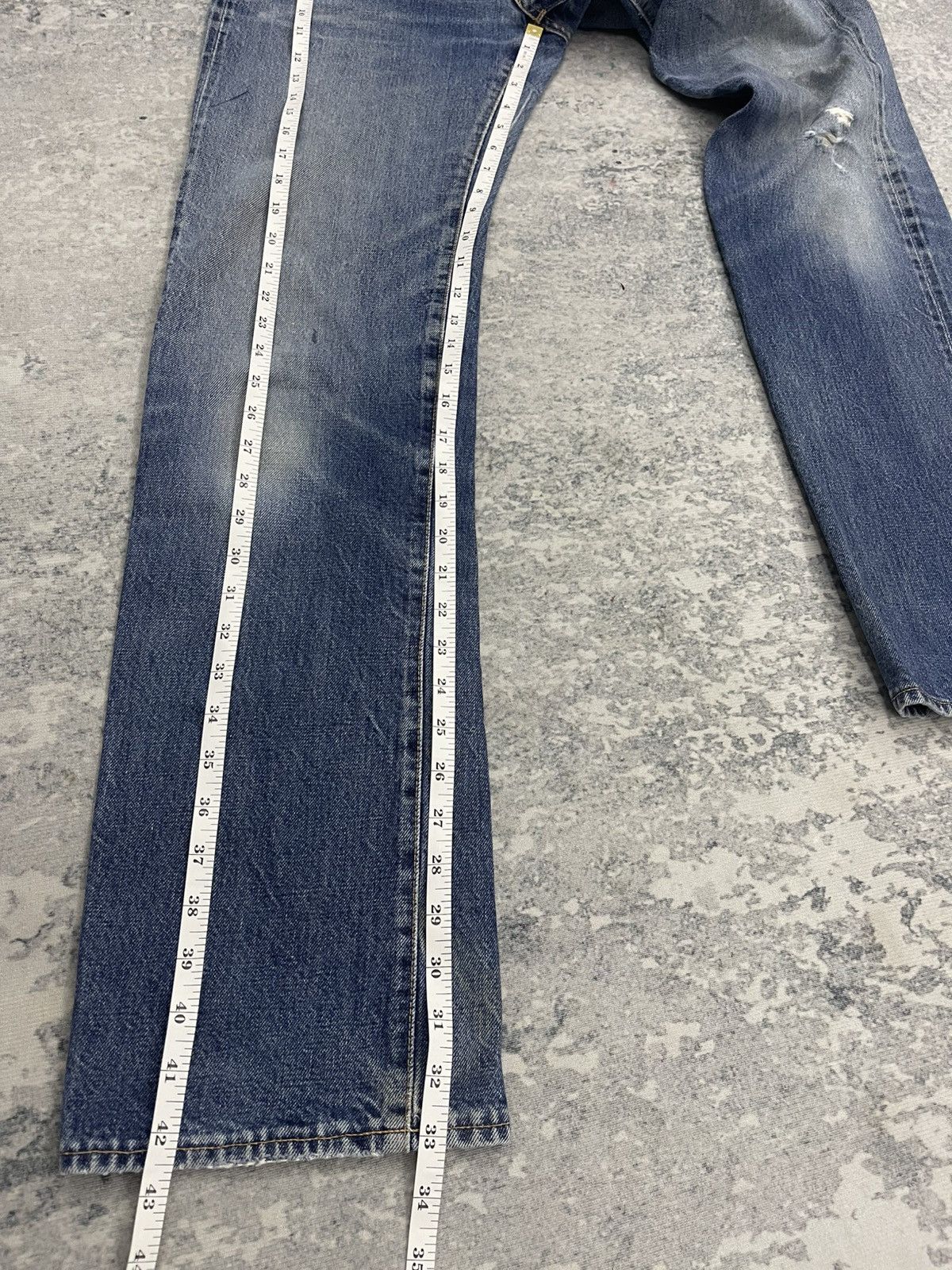 Studio D'Artisan Vintage Studio D'Artisan x Quadro G-001 Selvedge Jeans Size US 31 - 15 Thumbnail