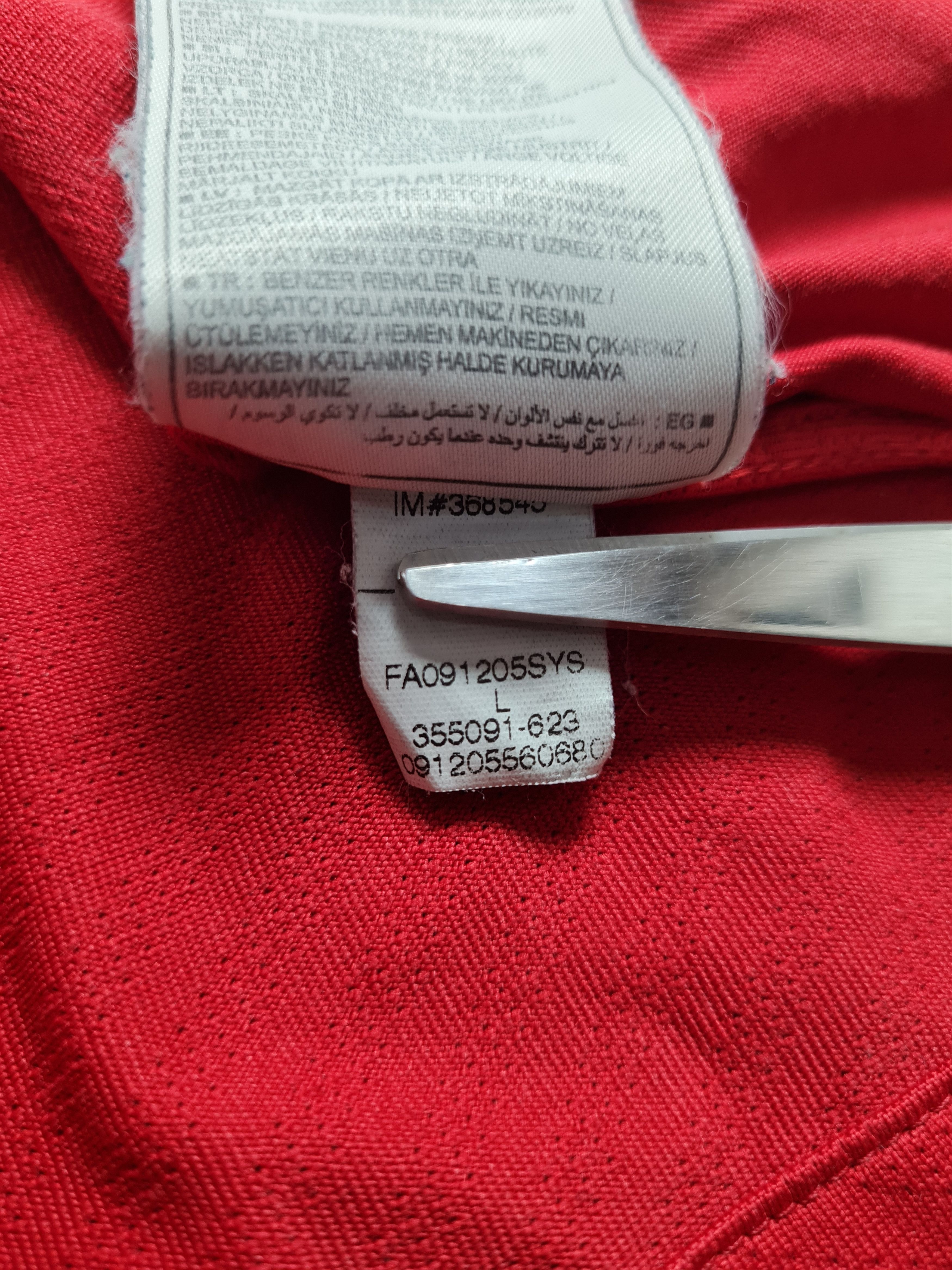 Nike NIKE MANCHESTER UNITED 2009/2010 HOME FOOTBALL FA091205SYS Size US L / EU 52-54 / 3 - 20 Thumbnail