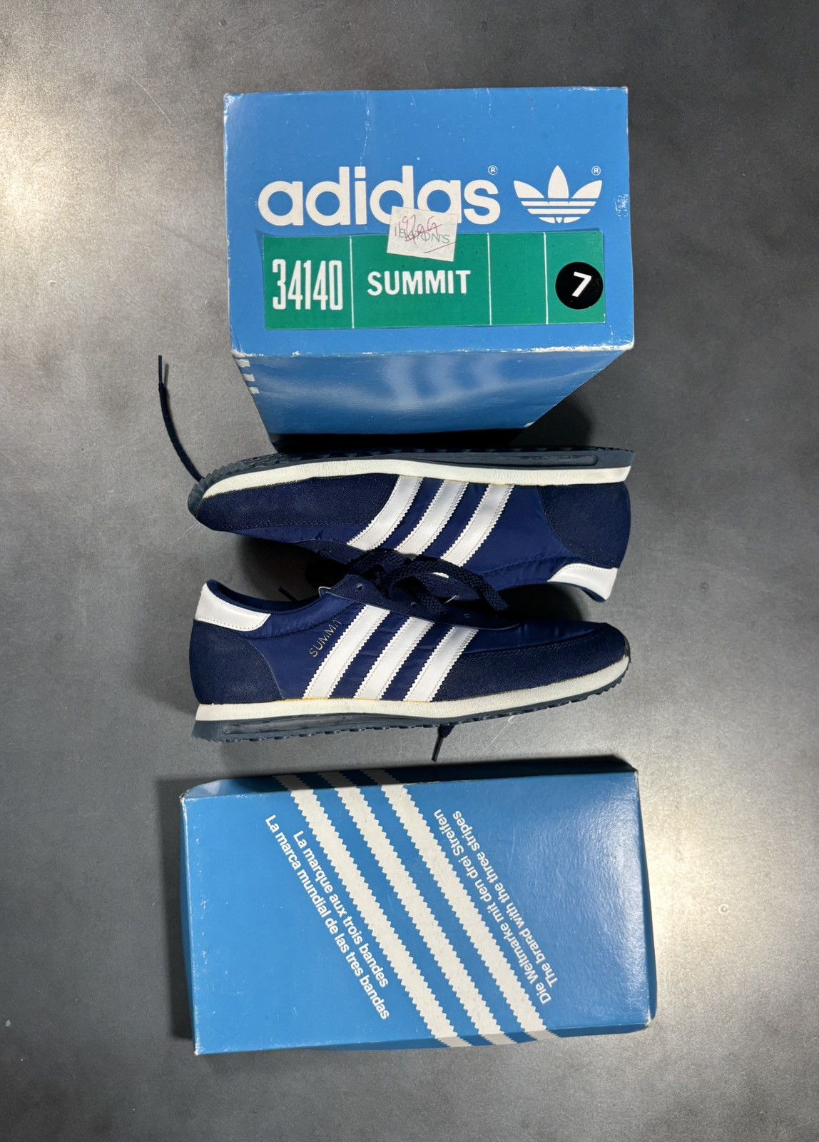 Adidas 1983 Adidas Summit Sneakers 1980s Deadstock Vintage Running Size US 7 / EU 40 - 1 Thumbnail