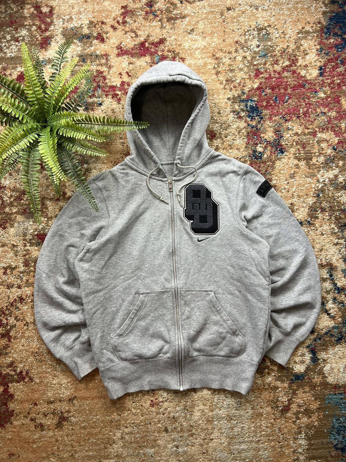 Nike 🪬 90’s NIKE ZIP HOODIE ATHLETIC DEPARTMENT Y2K SWOOSH LOGO Size US S / EU 44-46 / 1 - 1 Thumbnail