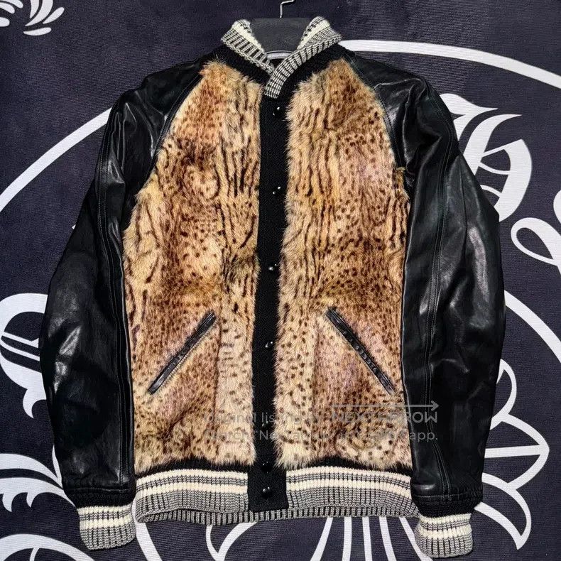 Saint Laurent Paris Saint Laurent Paris Baseball Jacket Jacket Coat Size US S / EU 44-46 / 1 - 1 Thumbnail
