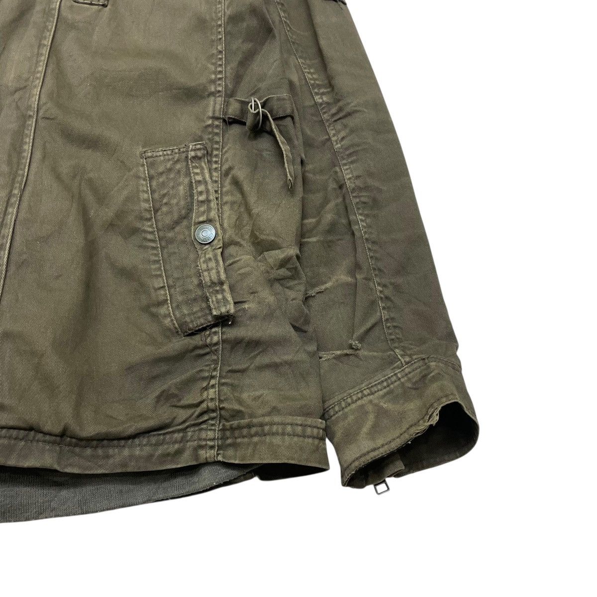 Le Grande Bleu (L.G.B.) 🔥Vintage Distressed In the Attic Hooded Detachable Lining Size US M / EU 48-50 / 2 - 7 Thumbnail