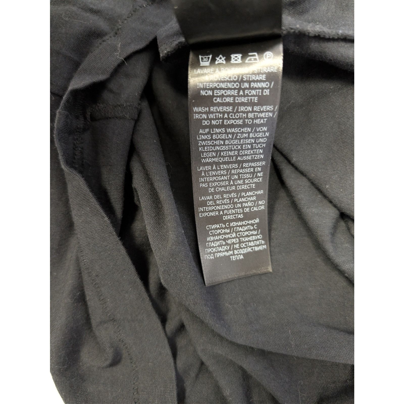 Tom Ford o1rshd1 CC20 Short Sleeve Crewneck T-Shirt in Black Size US M / EU 48-50 / 2 - 18 Thumbnail