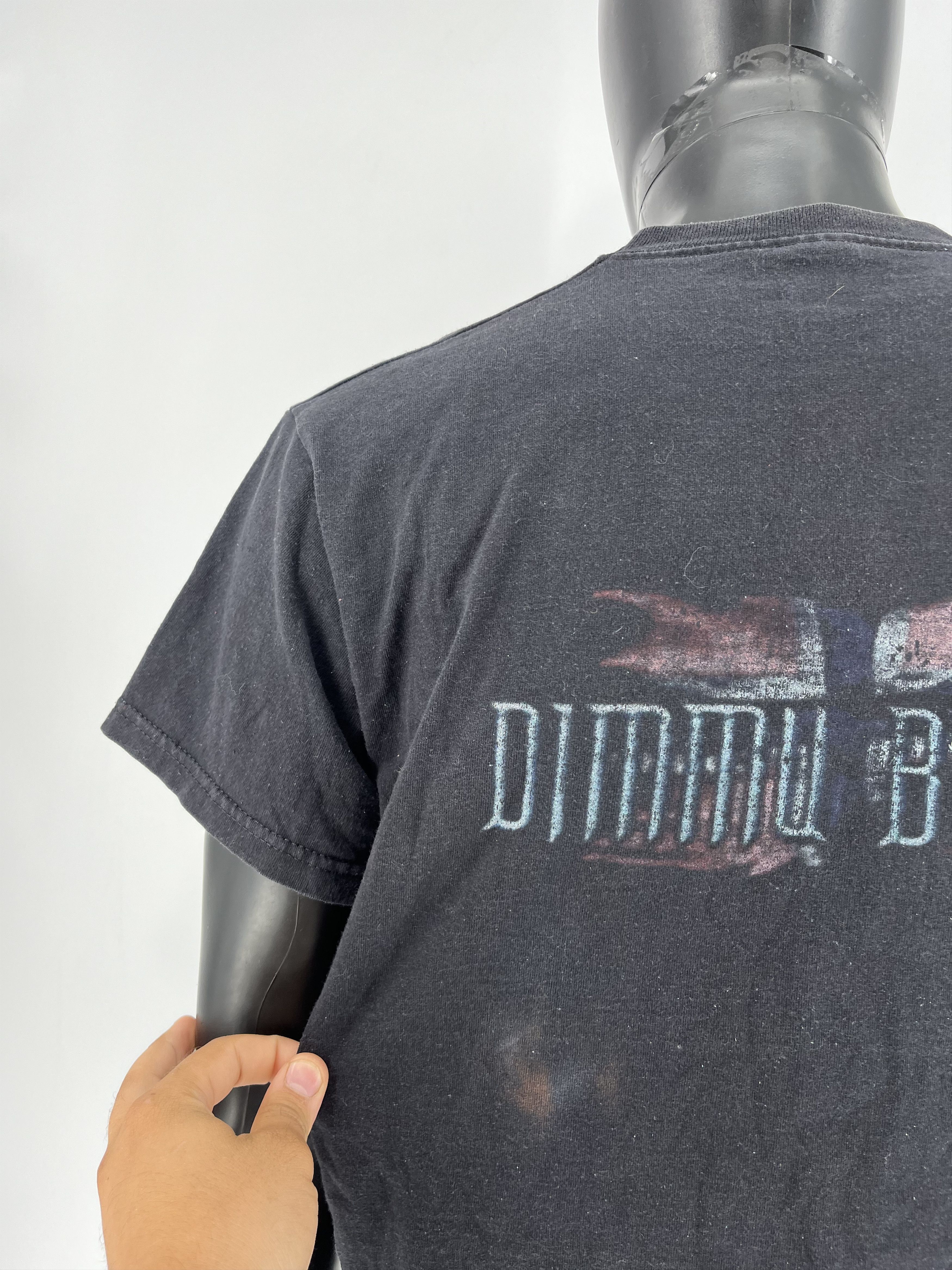 Band Tees × Vintage Vintage Y2K Dimmu Borgir Mankind’s Guilt Dark Band Tshirt Size US L / EU 52-54 / 3 - 10 Thumbnail