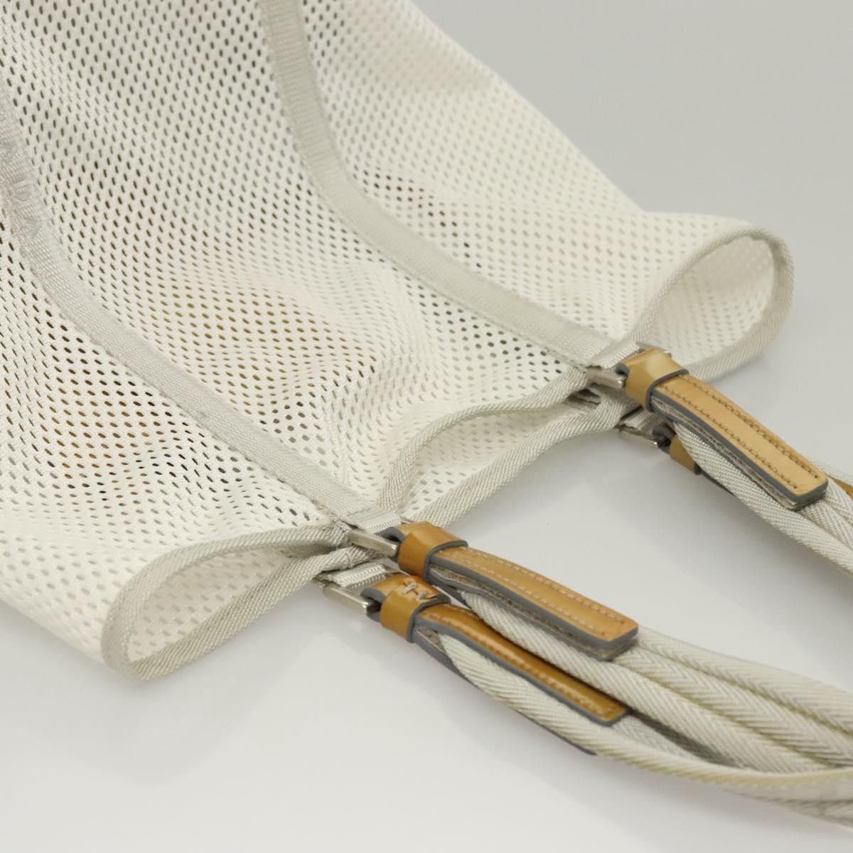 Prada PRADA Shoulder Bag Nylon White Silver Size ONE SIZE - 7 Thumbnail