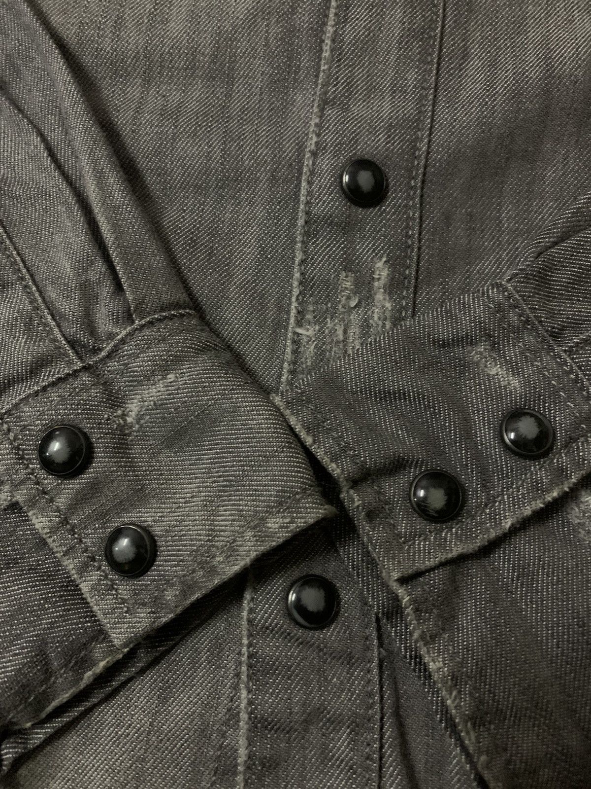Allsaints 💥Allsaints Western Ripped Denim Size US S / EU 44-46 / 1 - 7 Thumbnail