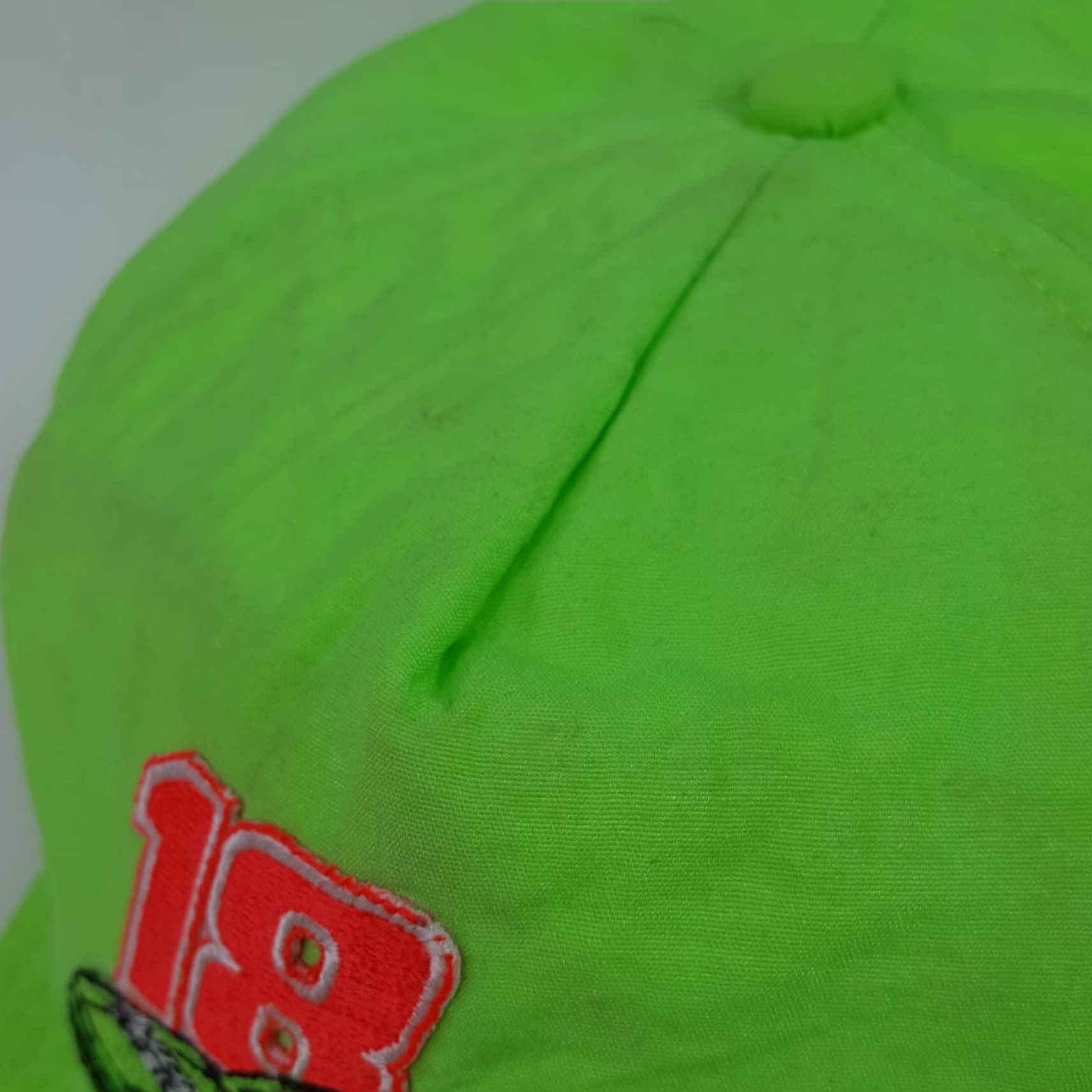 NASCAR VINTAGE NASCAR Dale Jarrett Neon Green USA Trucker Hat Snapback Cap Car, Adjustable, Embroidered, Lightweight, Breathable, Solid Green, Men Size ONE SIZE - 4 Thumbnail