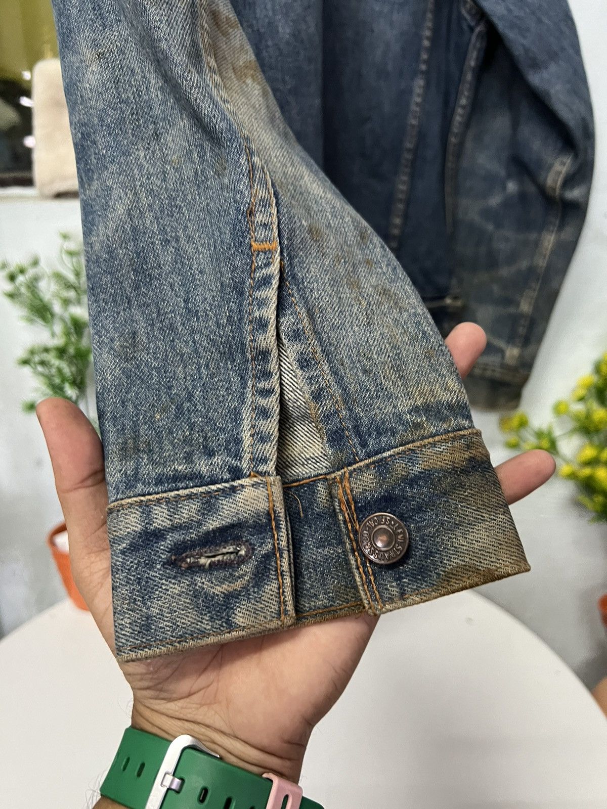 Levi's × Vintage Vintage Levis Denim Jacket Size US M / EU 48-50 / 2 - 7 Thumbnail