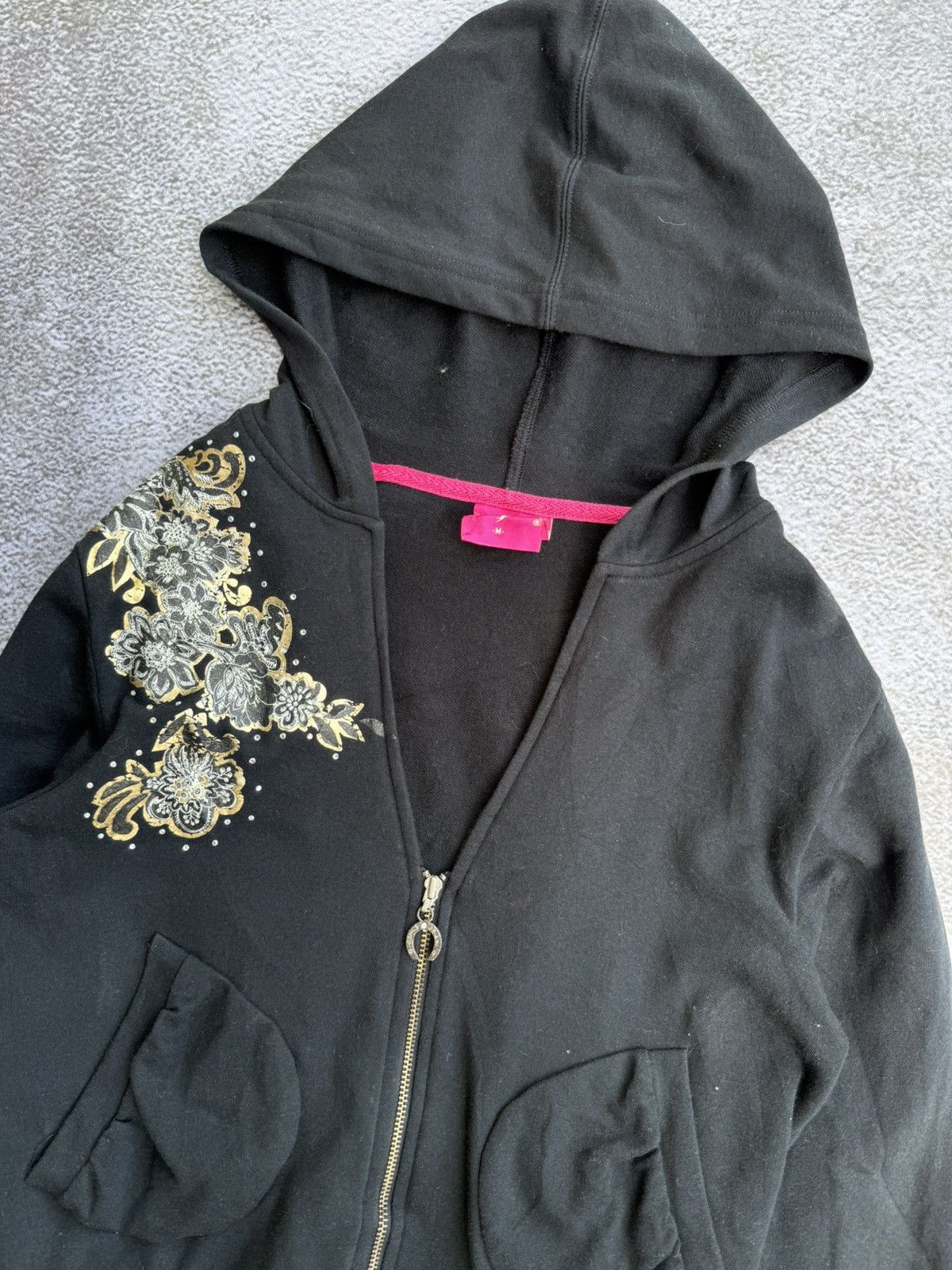 20471120 Vinus jean zipper hoodie assymetrical Size US S / EU 44-46 / 1 - 4 Thumbnail