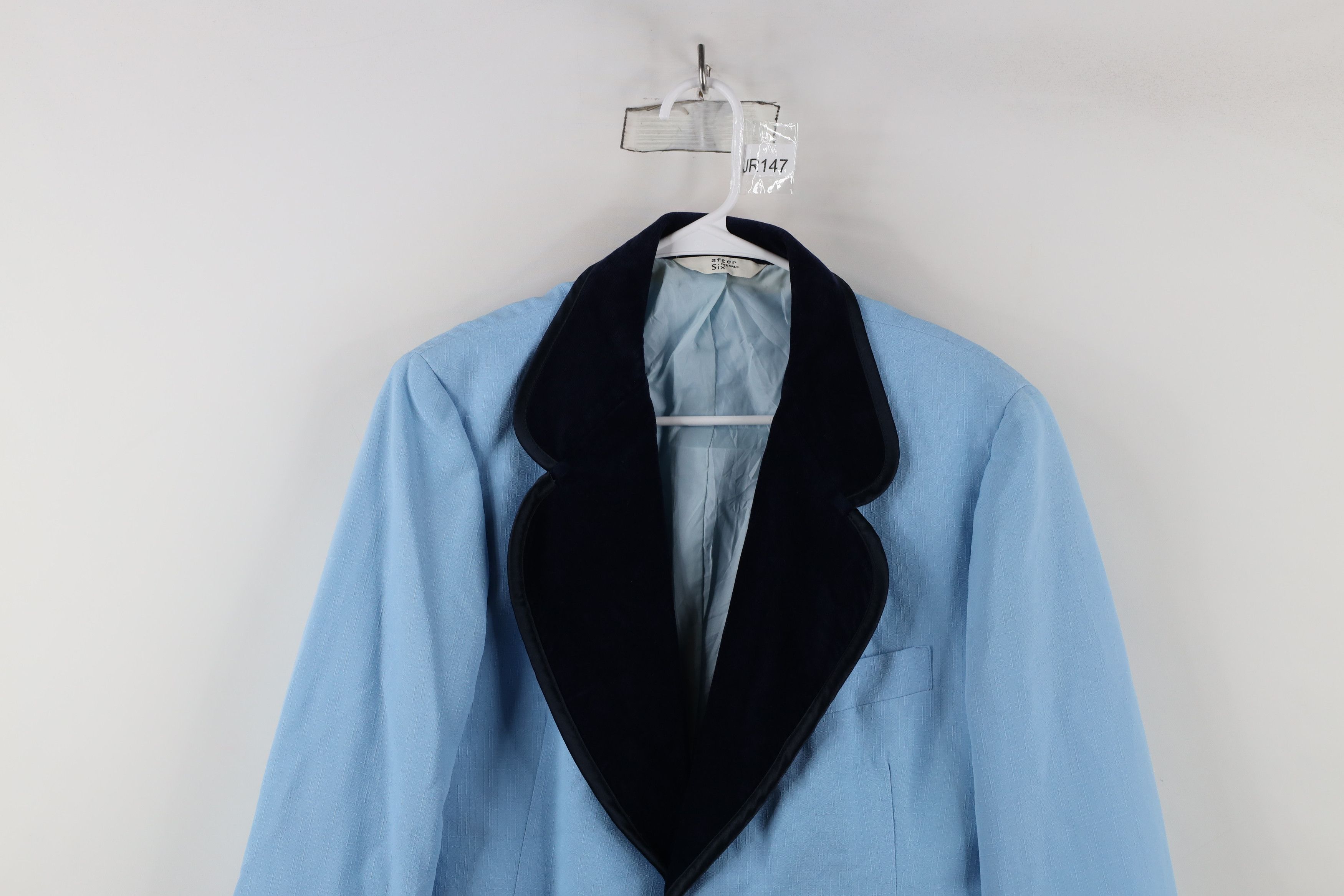 Vintage 60s Rockabilly Smoking Prom Tuxedo Jacket USA