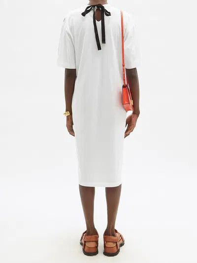 Marni o1y1025 Midi Dress in Multicolor Size S / US 4 / IT 40 - 5 Thumbnail