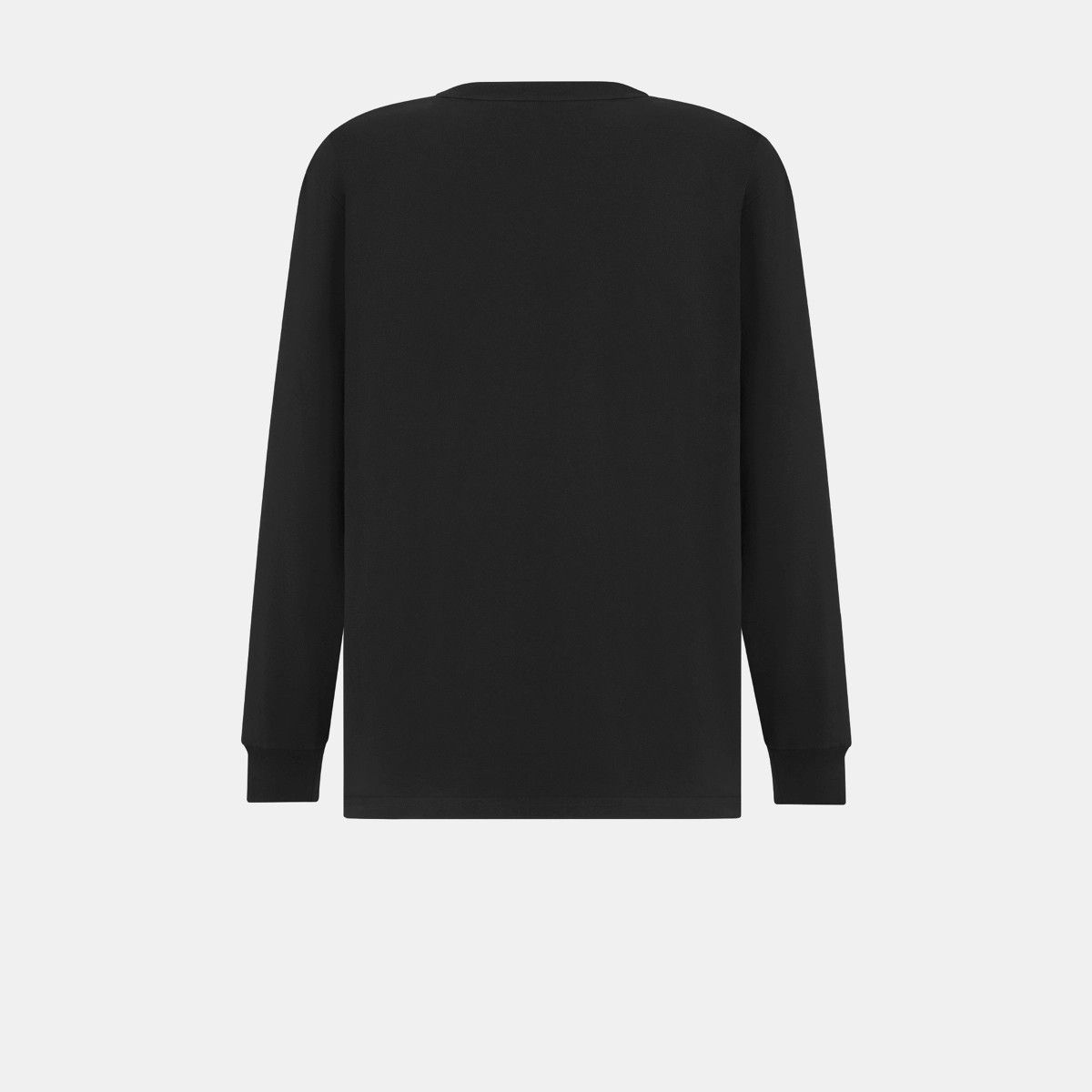 Dior o1bcso1str0225 Relaxed-Fit Long-Sleeved T-Shirt in Black Size US M / EU 48-50 / 2 - 2 Thumbnail
