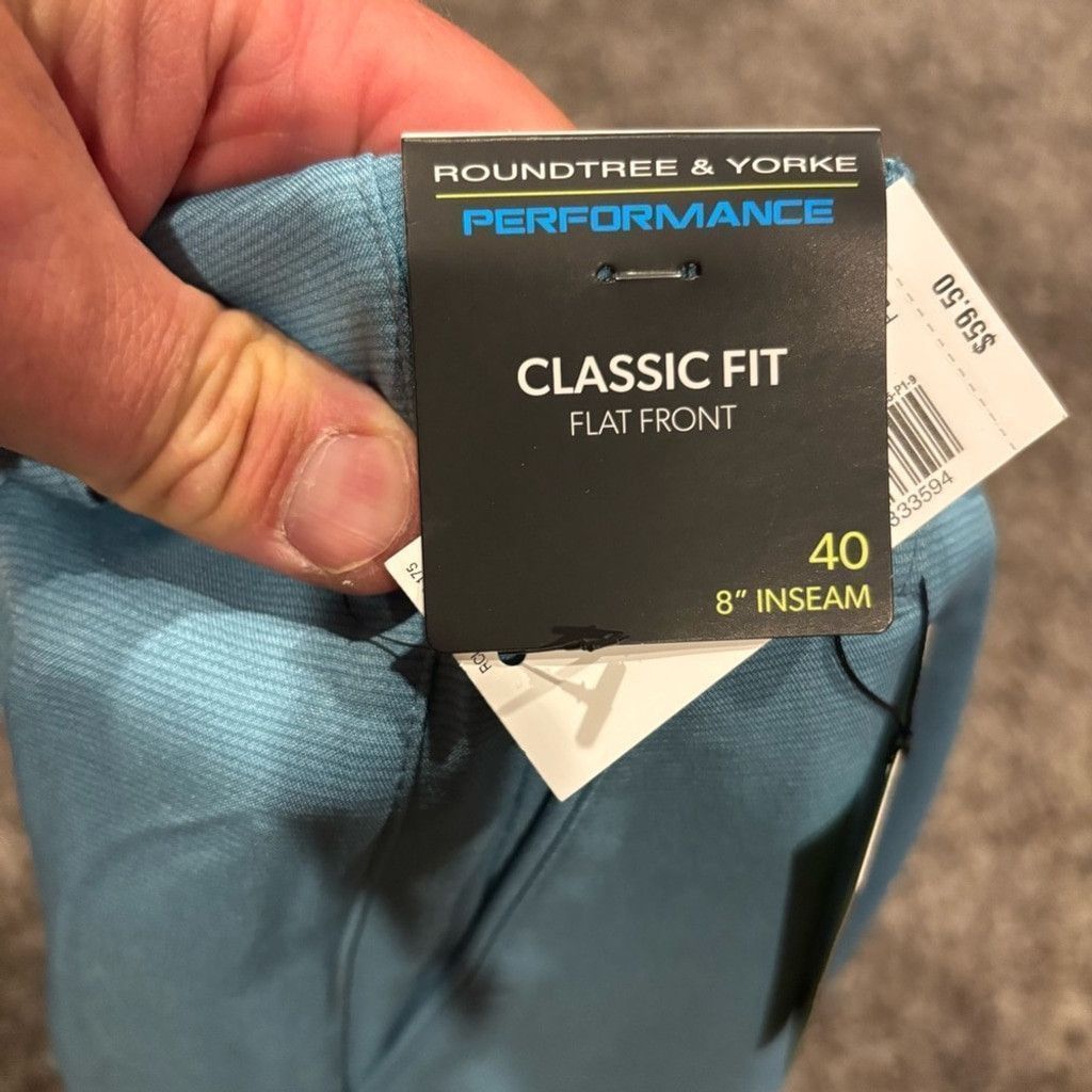 Roundtree & Yorke Roundtree & Yorke Men's Performance Dress Shorts Size US 40 / EU 56 - 6 Thumbnail