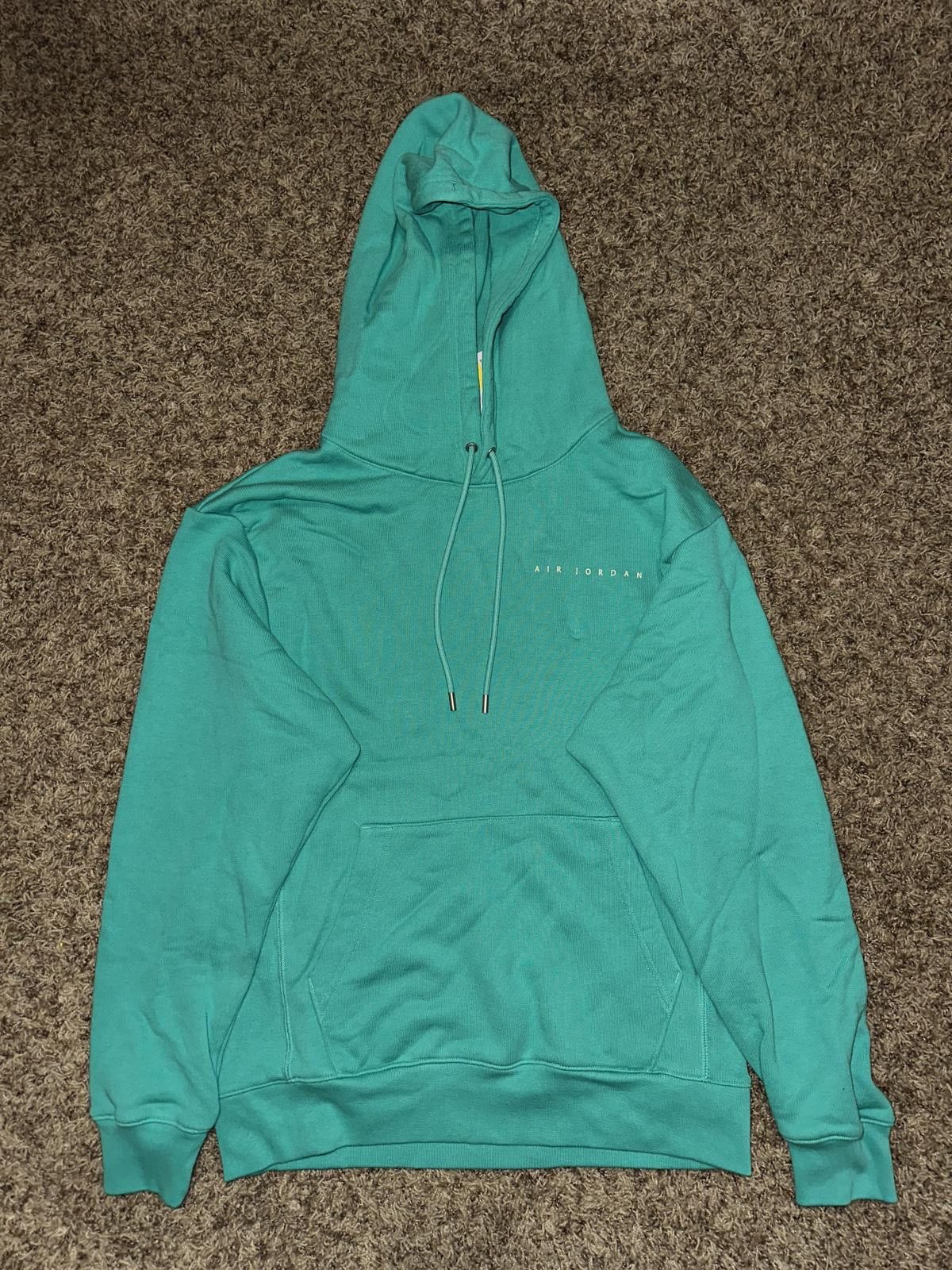 Designer Jordan Men’s x Union MJ Fleece Kinetic Green/White Hoodie Size US S / EU 44-46 / 1 - 1 Thumbnail