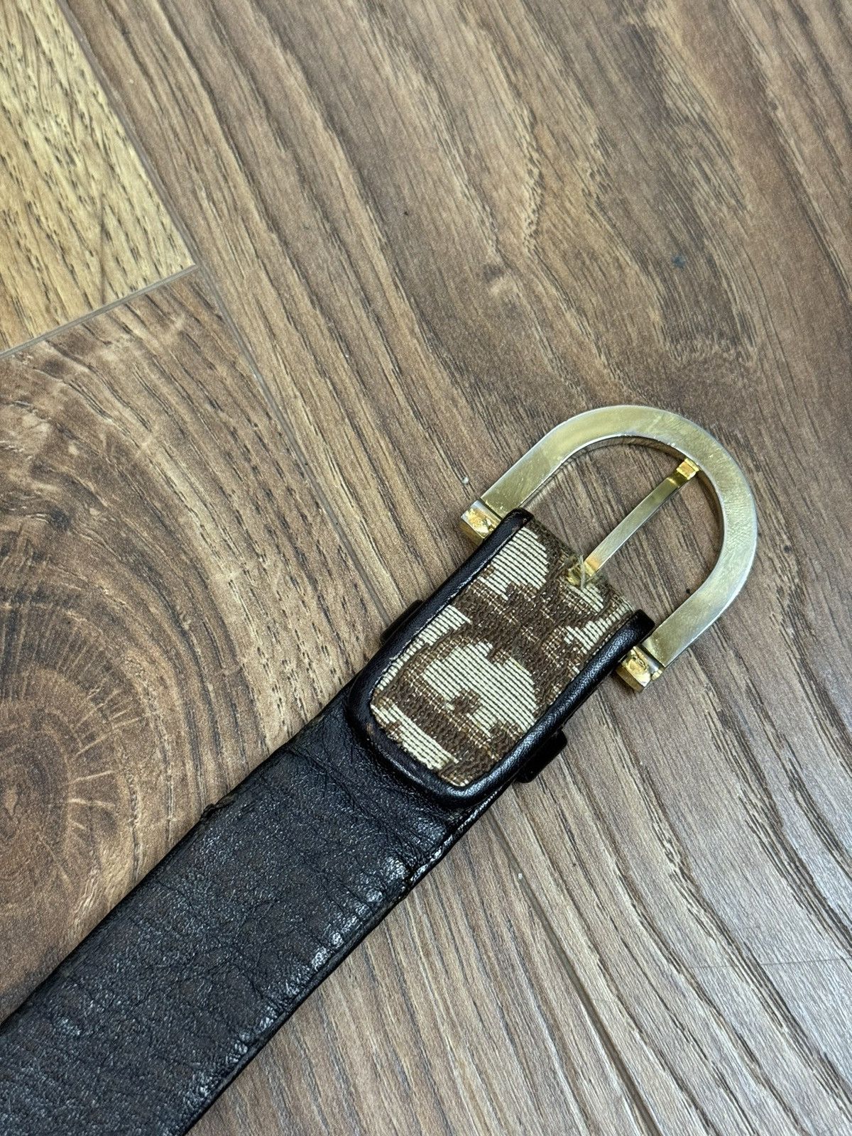 Dior Leather belt Christian Dior CD original luxury casual item Size ONE SIZE - 3 Thumbnail