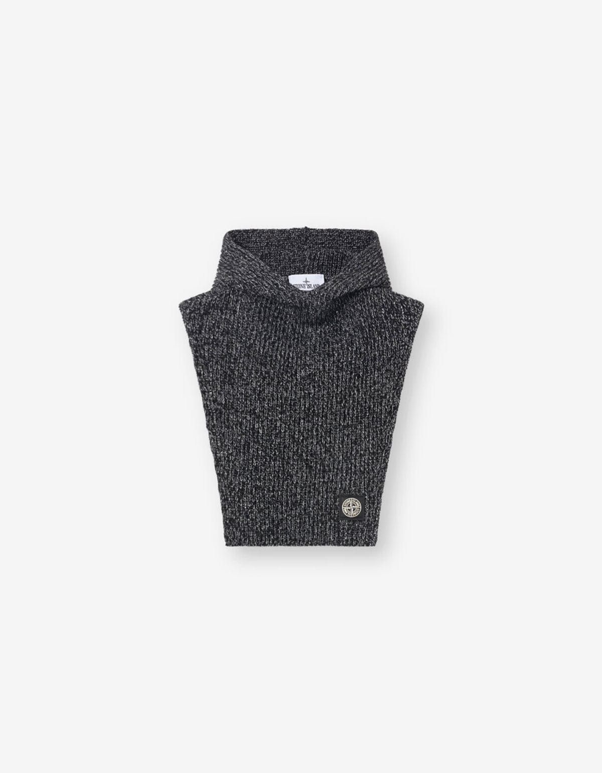 Stone Island Stone Island Black Knit Reflective Balaclava Size ONE SIZE - 1 Thumbnail