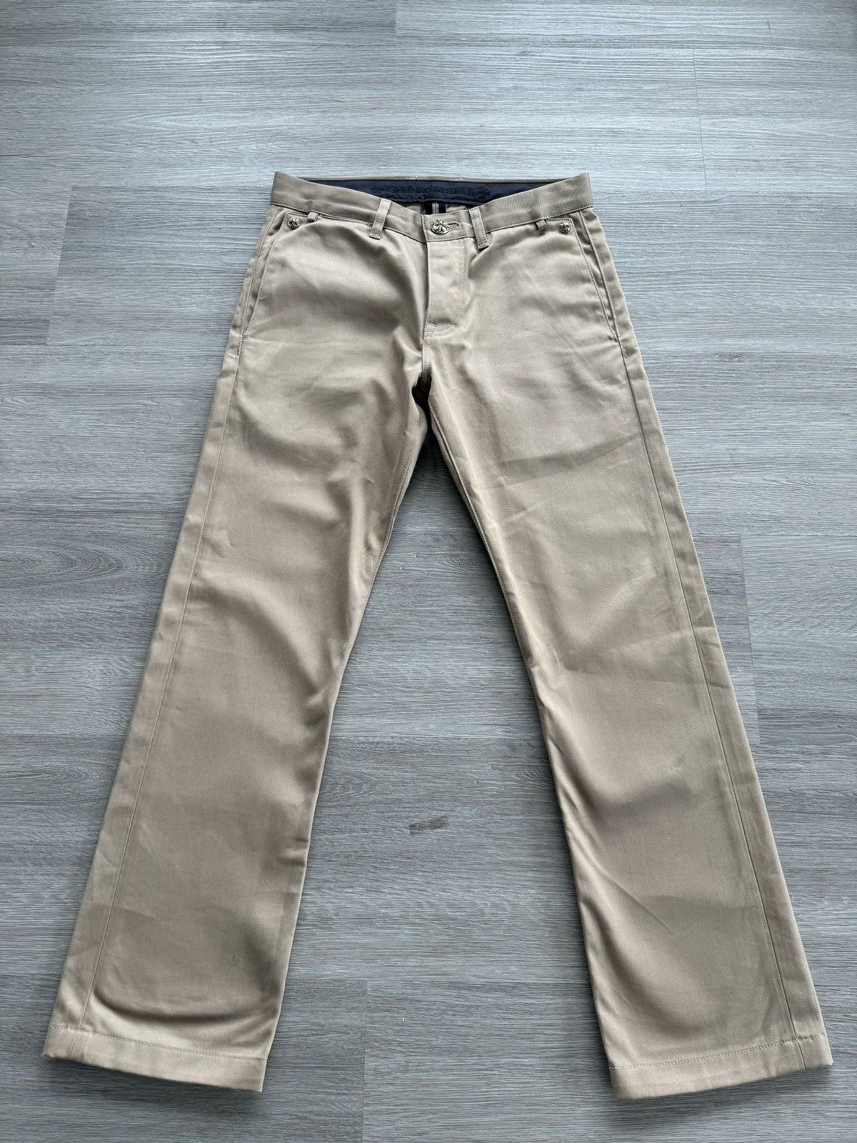 Chrome Hearts Chrome Hearts Khaki Skater Chino Denim Jeans Pants 