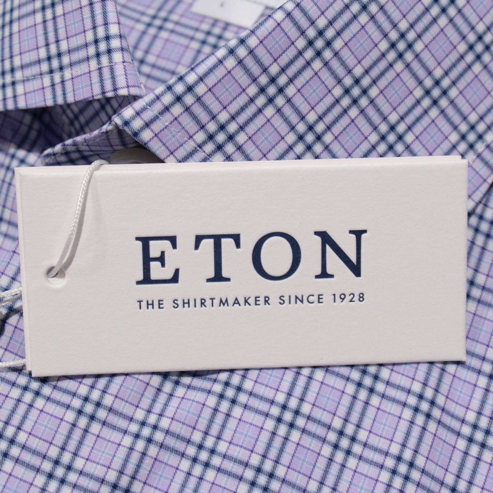 Eton Eton New with tags Shirt Size L US In Purple Size US L / EU 52-54 / 3 - 2 Thumbnail