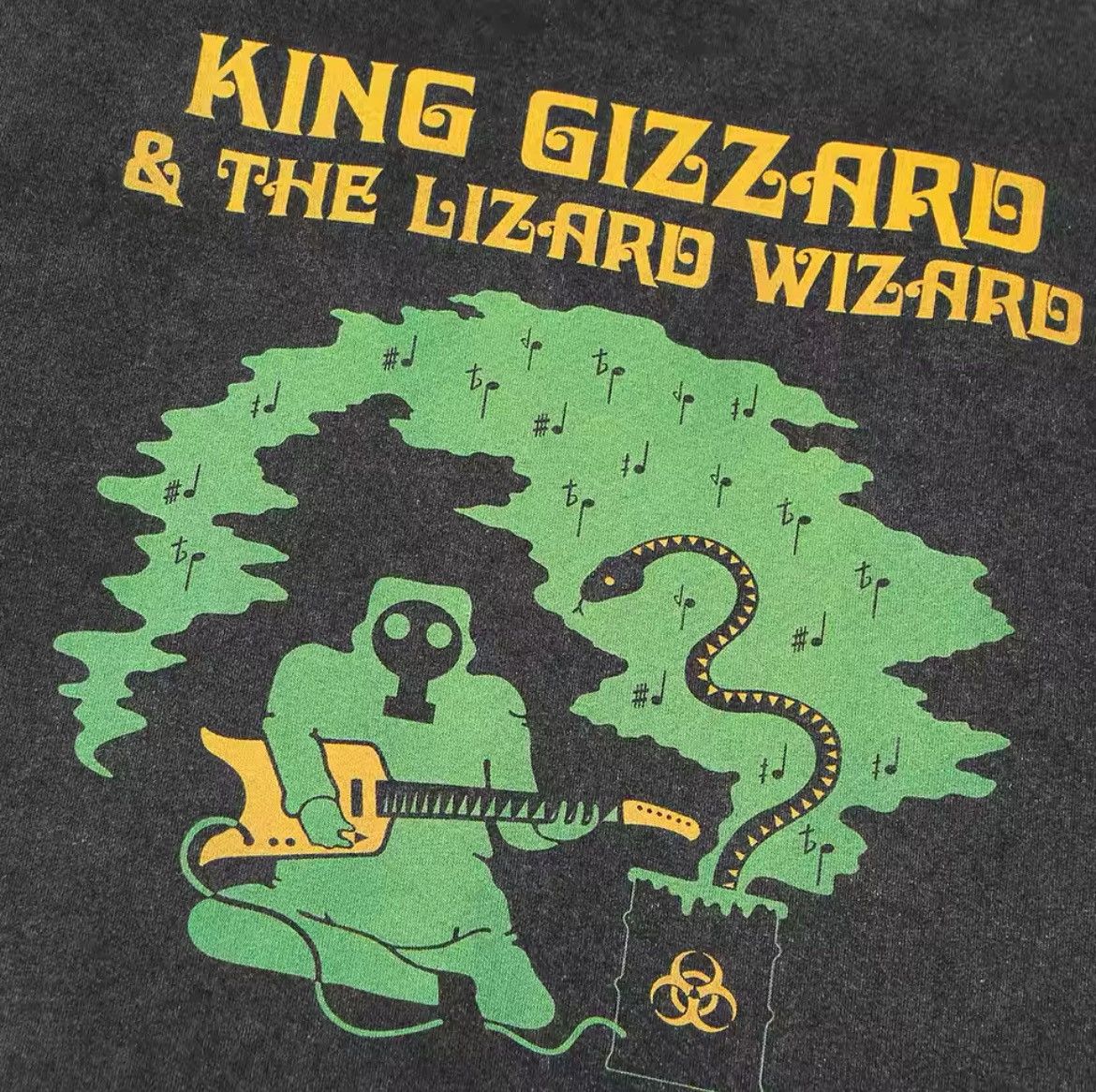 Vintage "King Gizzard And The Lizard Wizard" Graphic Printed T Shirt Size US XXL / EU 58 / 5 - 3 Thumbnail