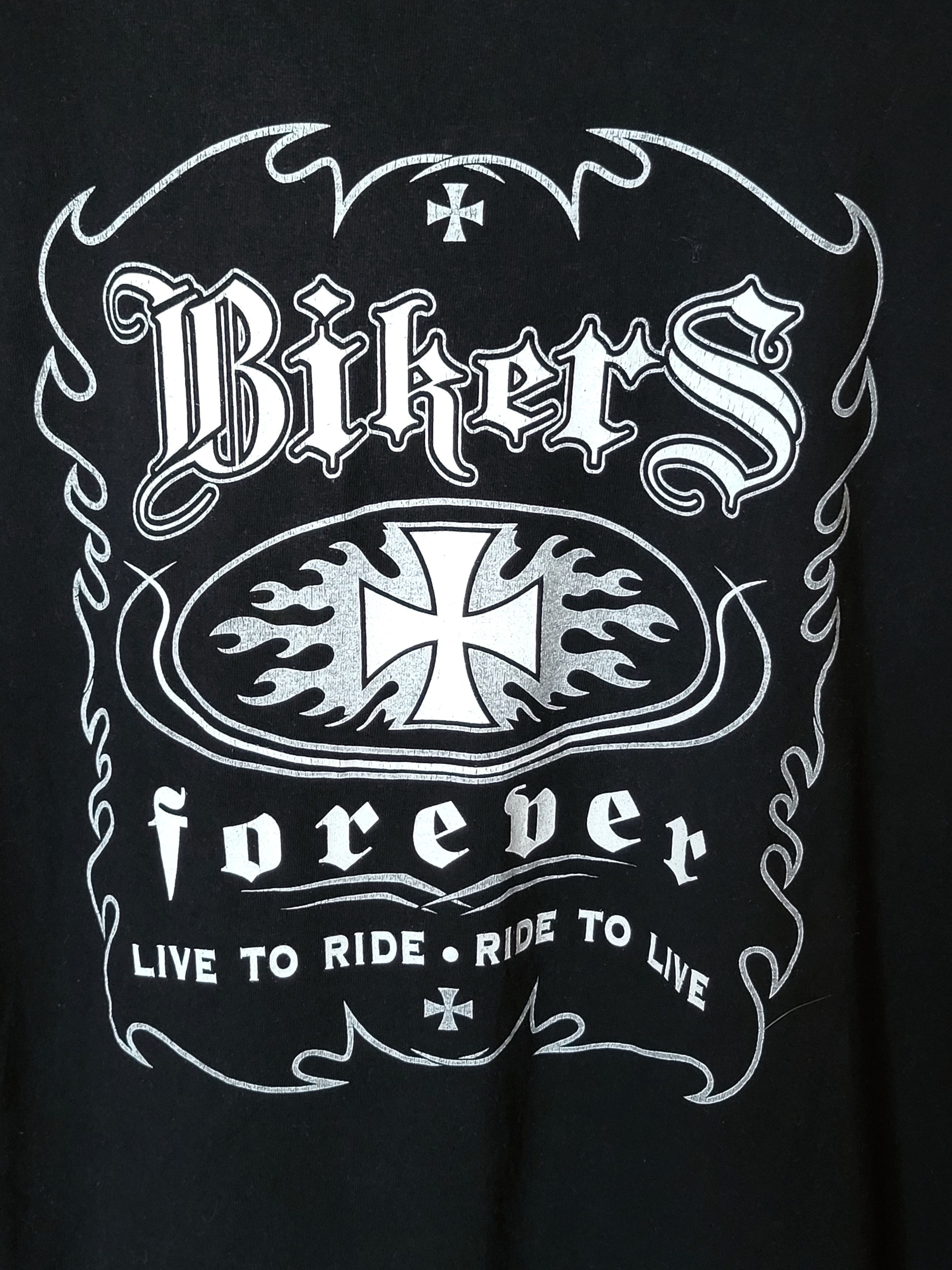 Vintage Vintage T Shirt BIKERS Size US L / EU 52-54 / 3 - 9 Thumbnail