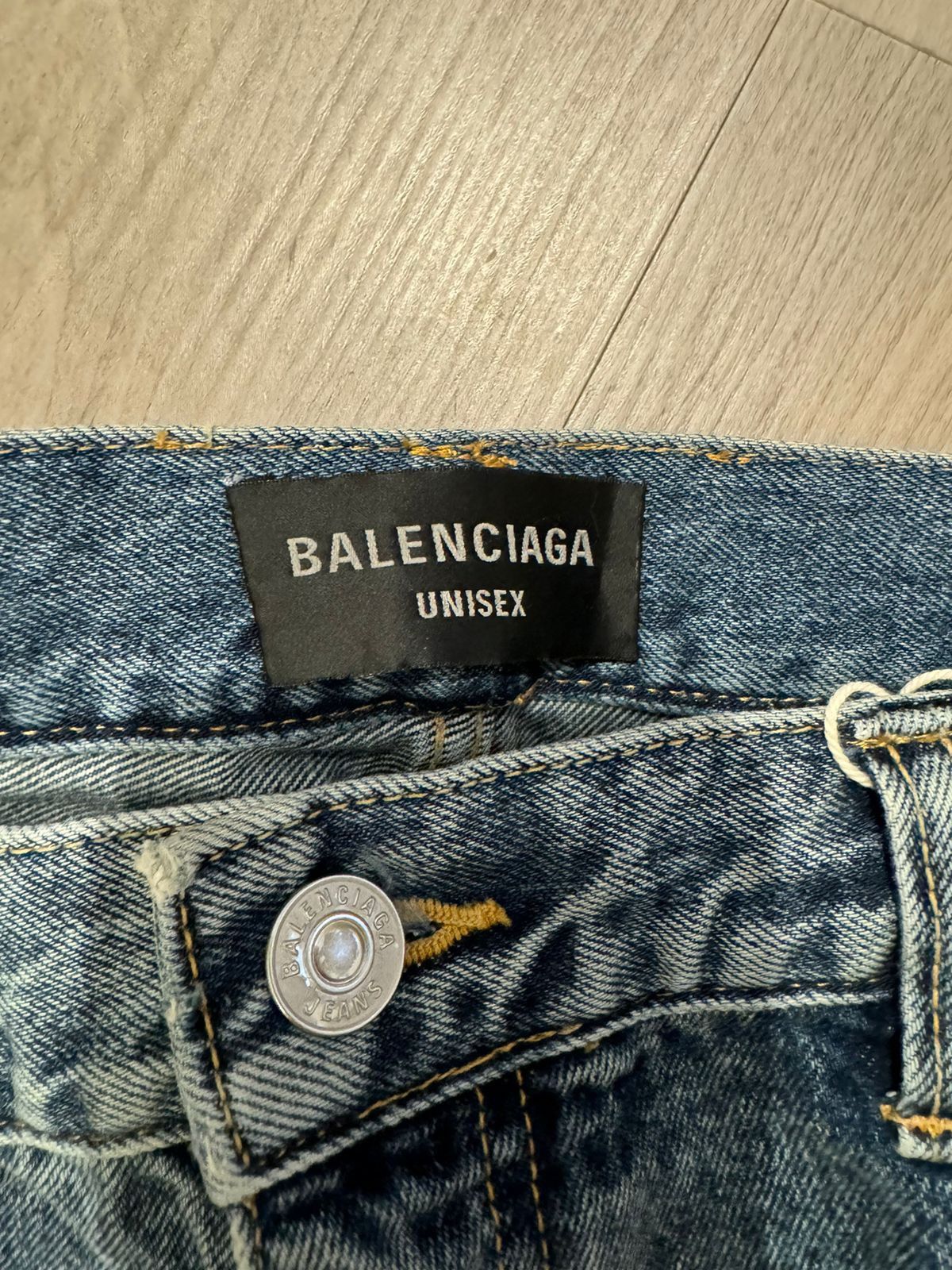 Balenciaga Balenciaga Japanese denim flared jeans Size US 34 / EU 50 - 7 Thumbnail