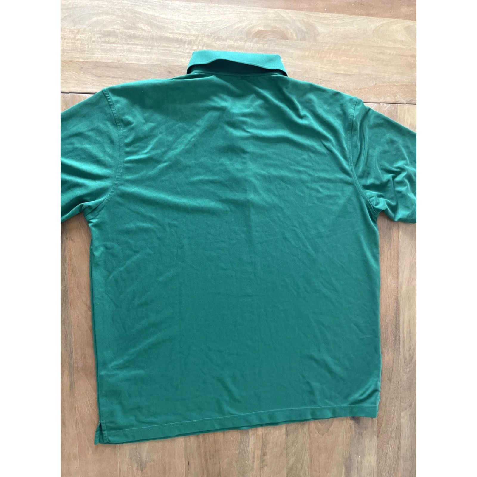 Vintage Masters Tech Polo Shirt Mens XL Green Performance Knit Augusta Golf Flag Preppy Size US XL / EU 56 / 4 - 2 Thumbnail