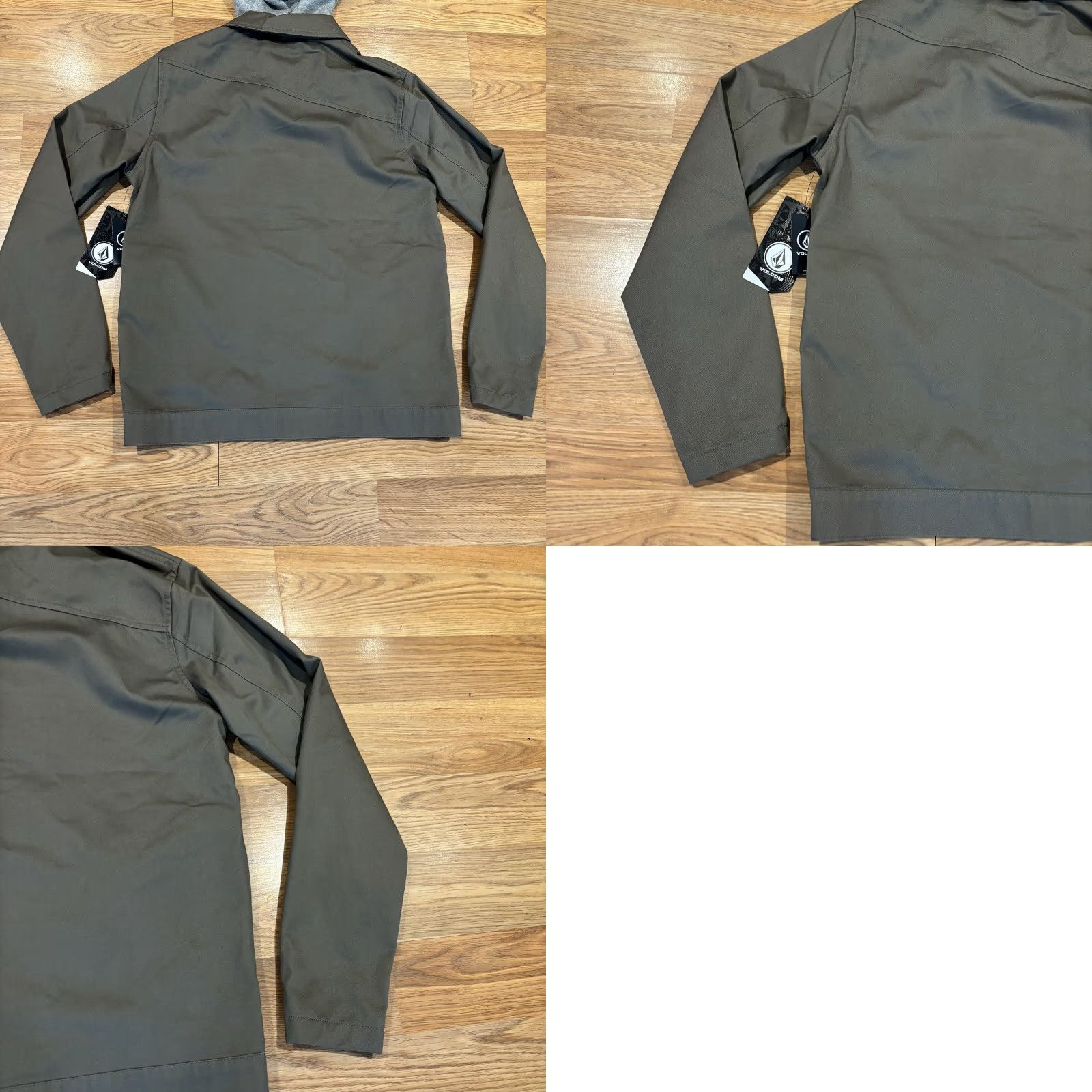 Volcom NWT Volcom Warren Jacket Mushroom Hooded Jacket Men’s Size Small Size US S / EU 44-46 / 1 - 9 Thumbnail