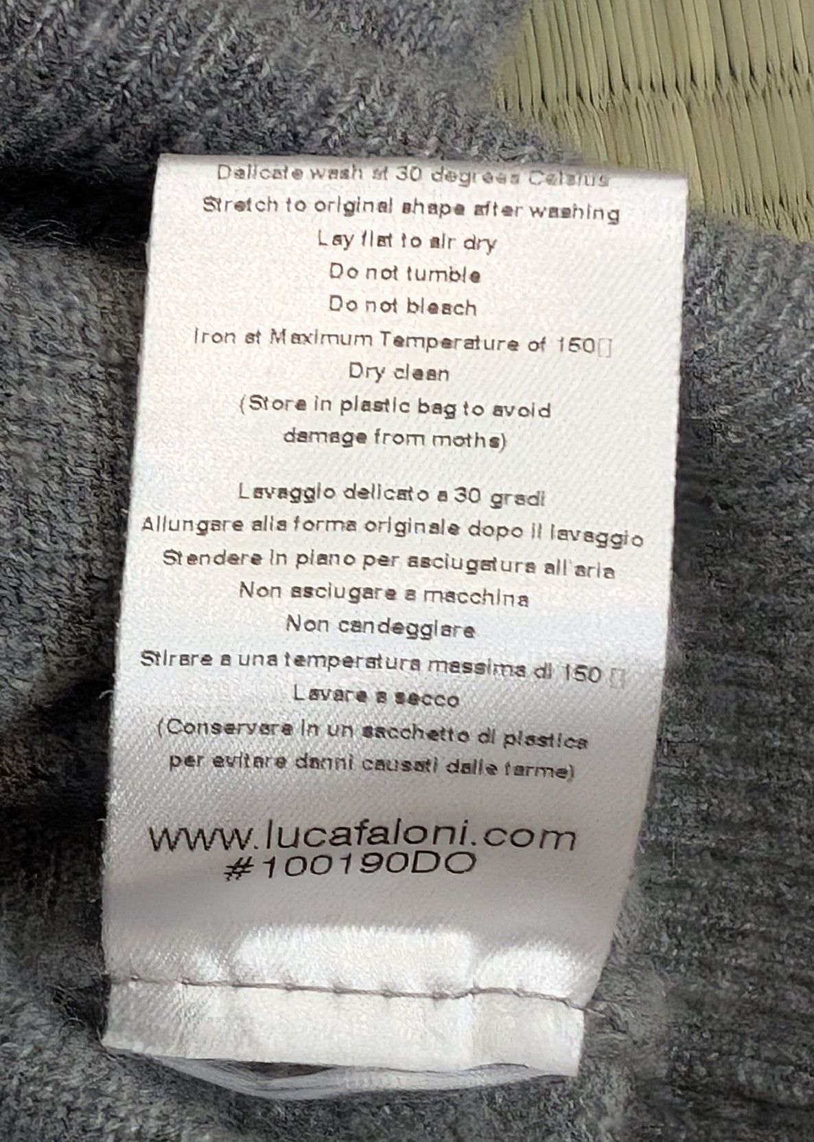 Other Luca Faloni 100% Cashmere Crew Neck Sweater Made in Italy Size US S / EU 44-46 / 1 - 5 Thumbnail