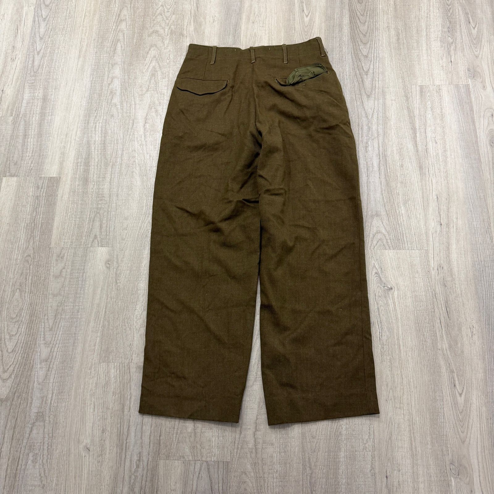 Vintage Vintage US Arm Korean War Wool Uniform Pants Men's 29x27 Size US 29 - 8 Thumbnail