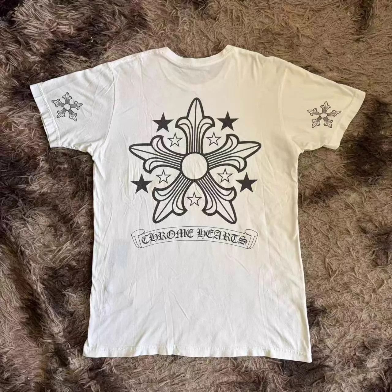 Chrome Hearts ChromeHearts Pentagram Print Tee M 99 New Size US M / EU 48-50 / 2 - 2 Thumbnail