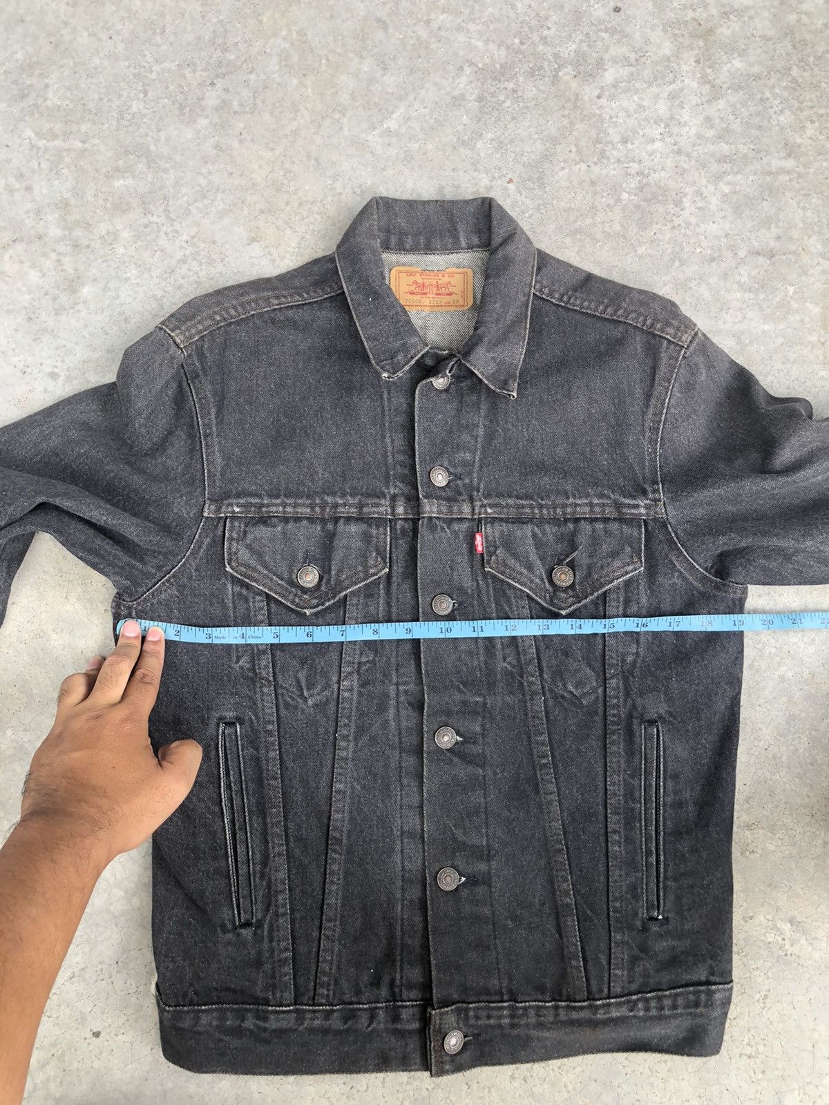 Levi's Vintage 80s Levis Denim Jacket Distressed Denim Size US M / EU 48-50 / 2 - 19 Thumbnail