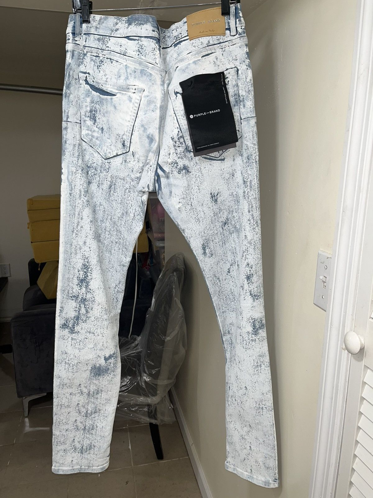 Purple Brand Purple Brand Painted Denim Limited Edition Sz 34 Size US 34 / EU 50 - 5 Thumbnail