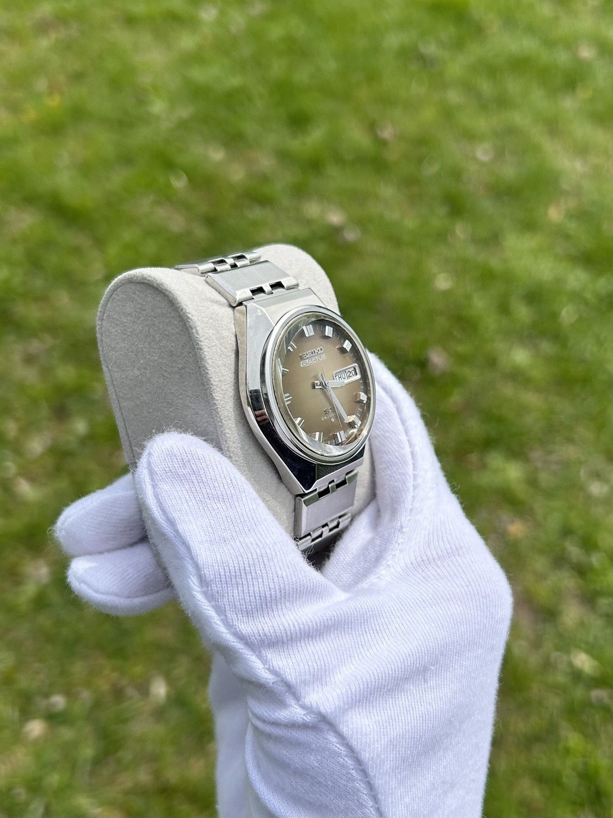Vintage Vintage Seiko Actus SS Automatic Watch Collectible 1970s Size ONE SIZE - 15 Thumbnail