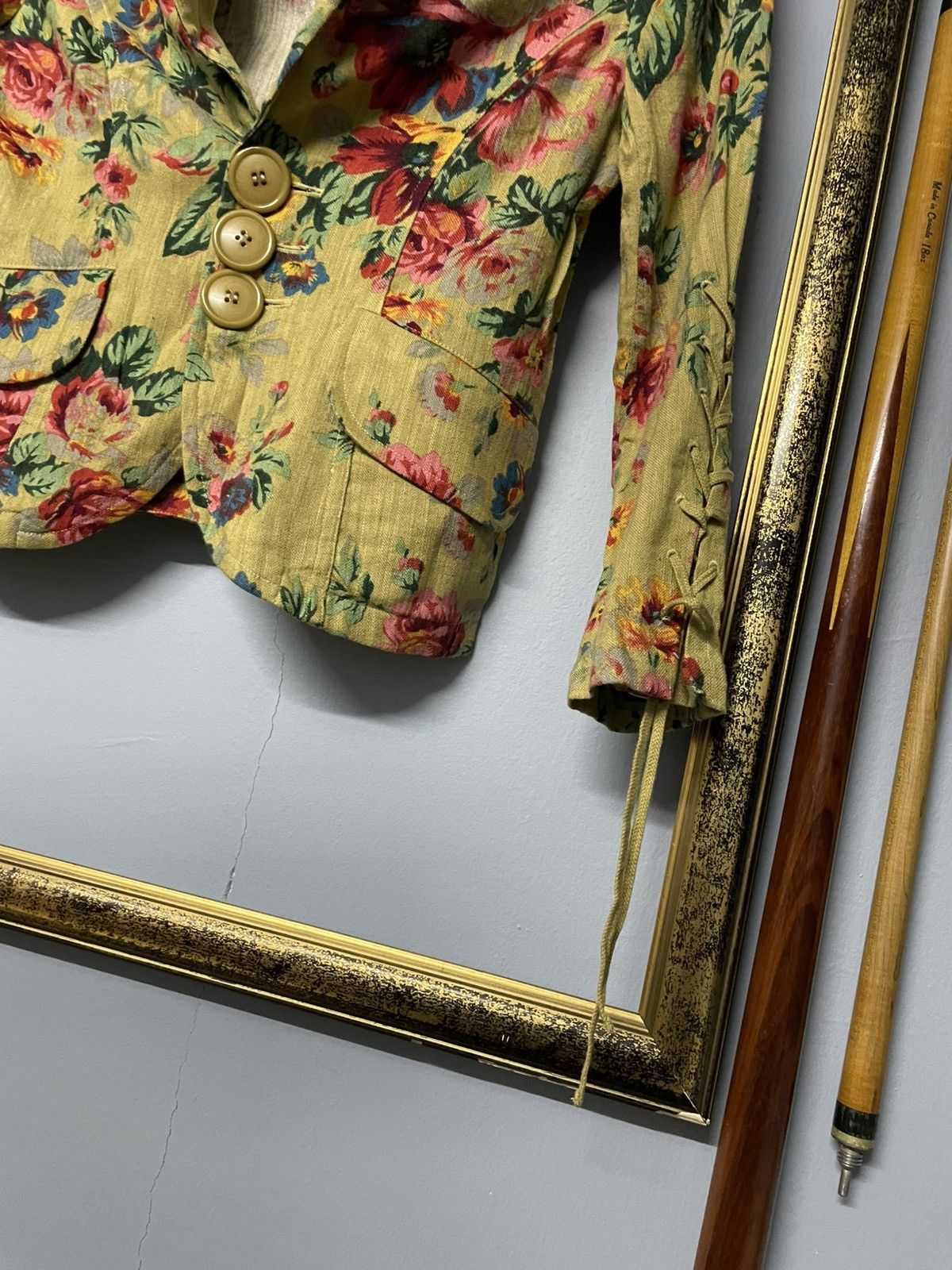 Vintage 90s Issey Miyake Sunaokuwahara Inspired Floral Vest