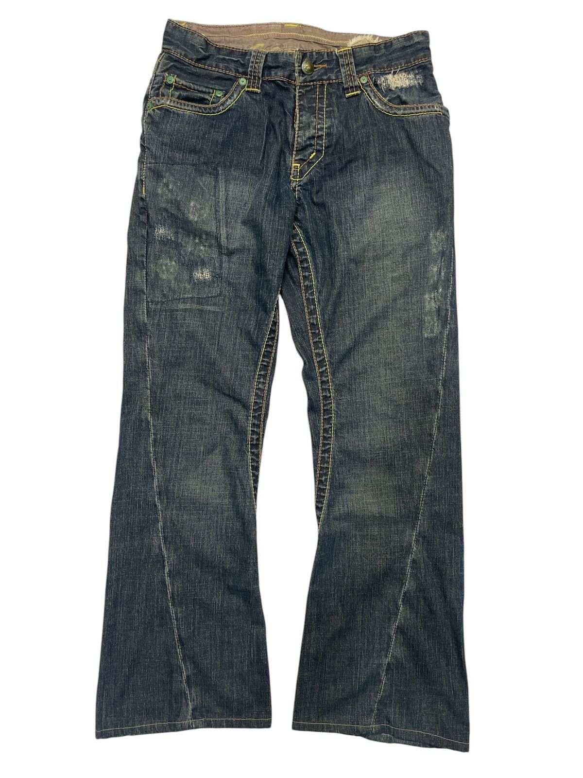 Hysteric Glamour Japanese Brand Flared Denim Size US 30 / EU 46 - 2 Thumbnail