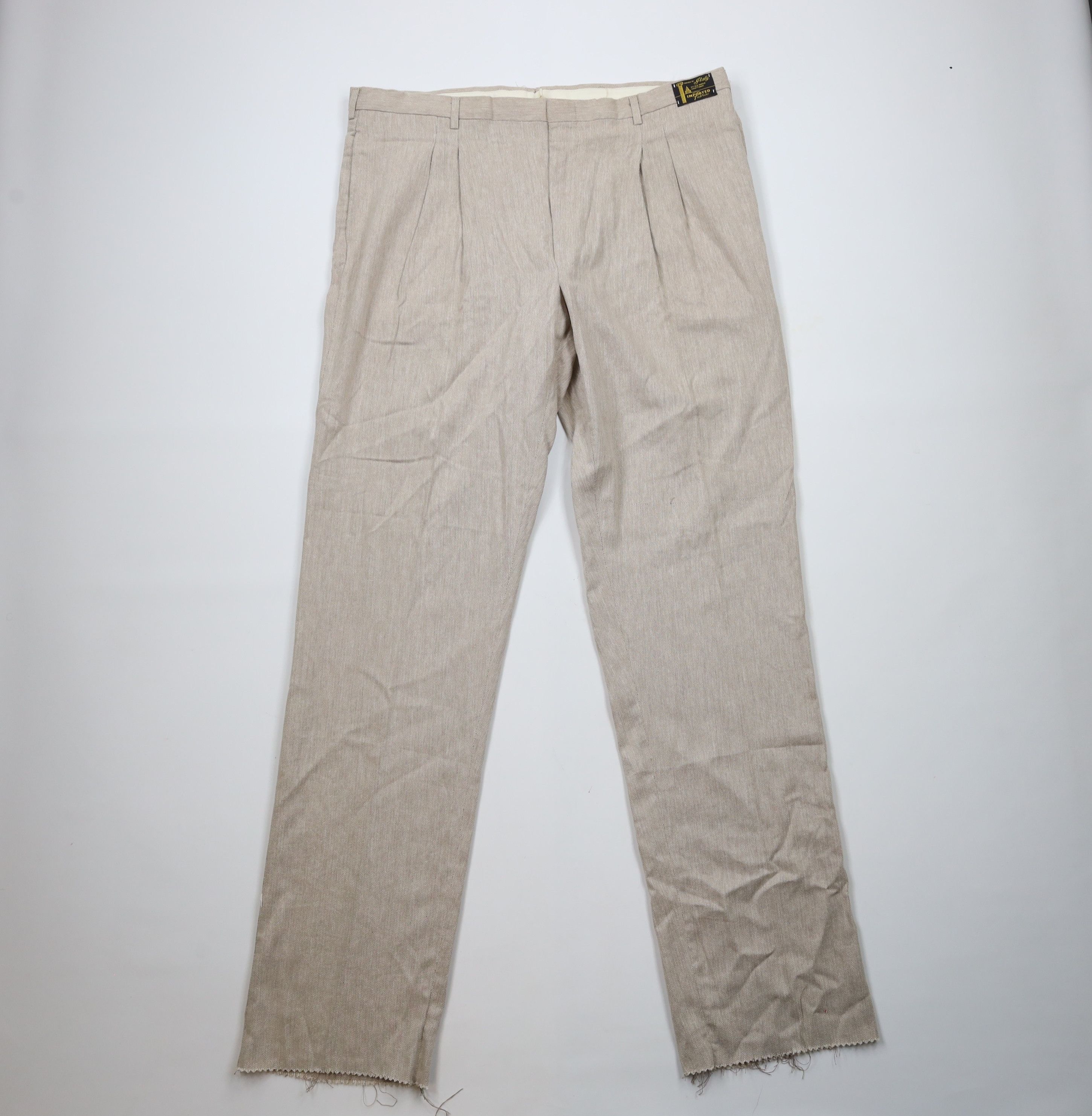 Vintage Deadstock Vintage 70s Streetwear Weave Chino Pants USA Size US 40 / EU 56 - 1 Thumbnail