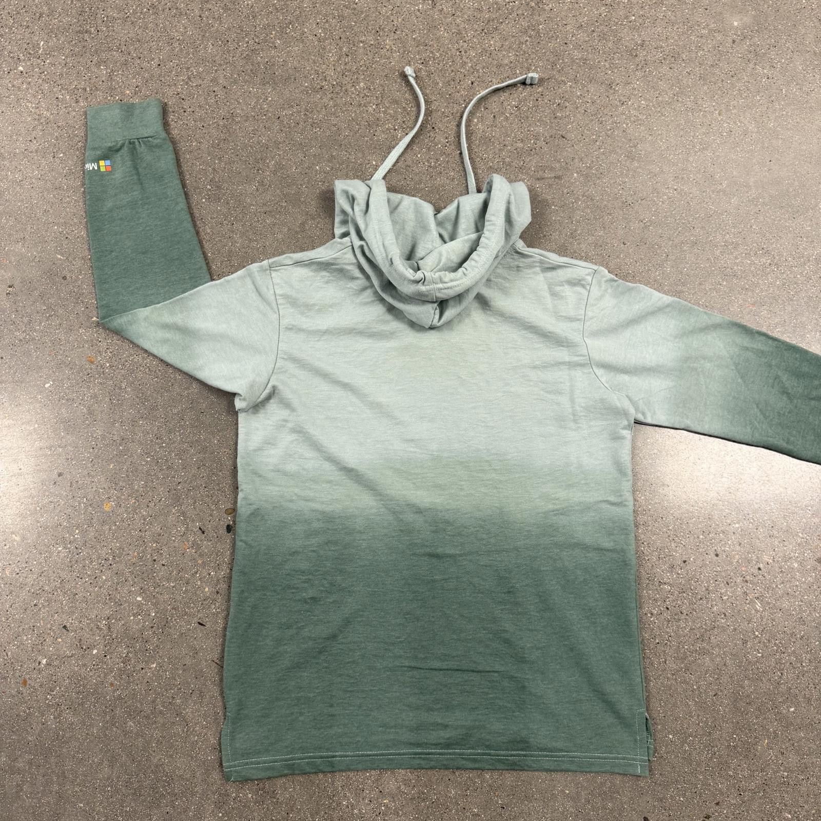 Microsoft Rare Vtg Microsoft Logo Employee Hoodie Two Tone Green - M Size US M / EU 48-50 / 2 - 9 Thumbnail