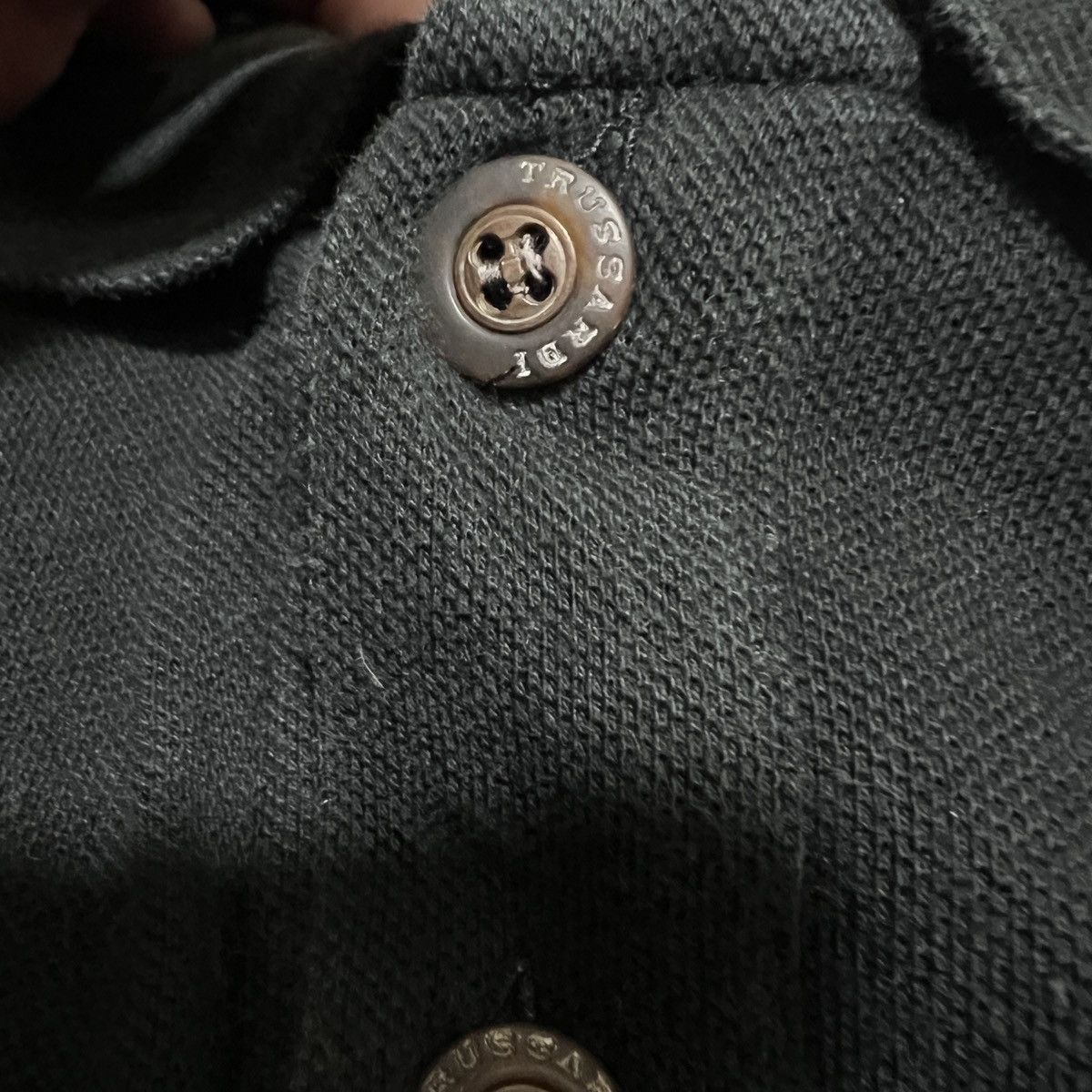 Designer Trussardi Polo Tee Size US S / EU 44-46 / 1 - 4 Thumbnail