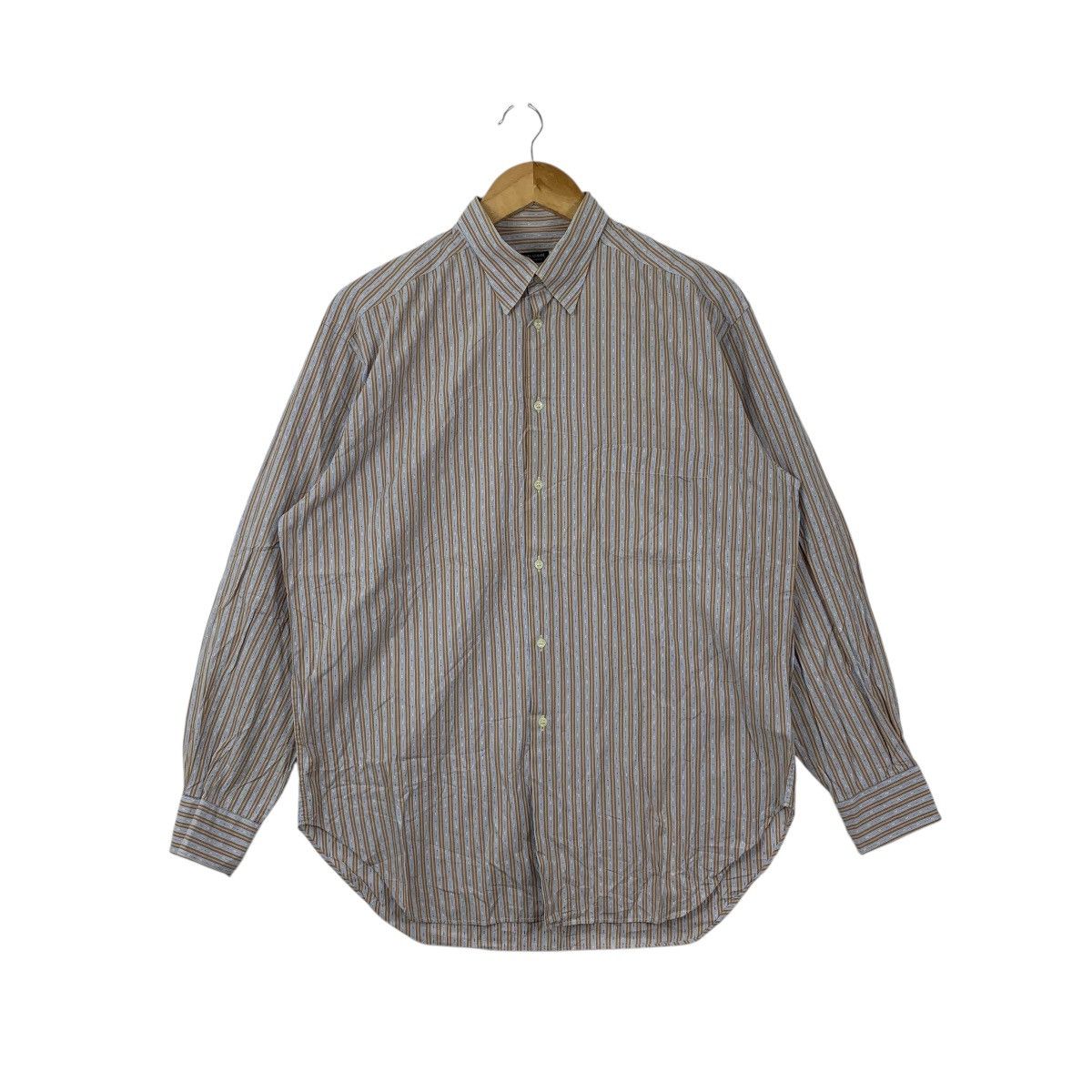 Giorgio Armani Vintage GIORGIO ARMANI A Milano Collection Striped Casual Size US L / EU 52-54 / 3 - 1 Thumbnail