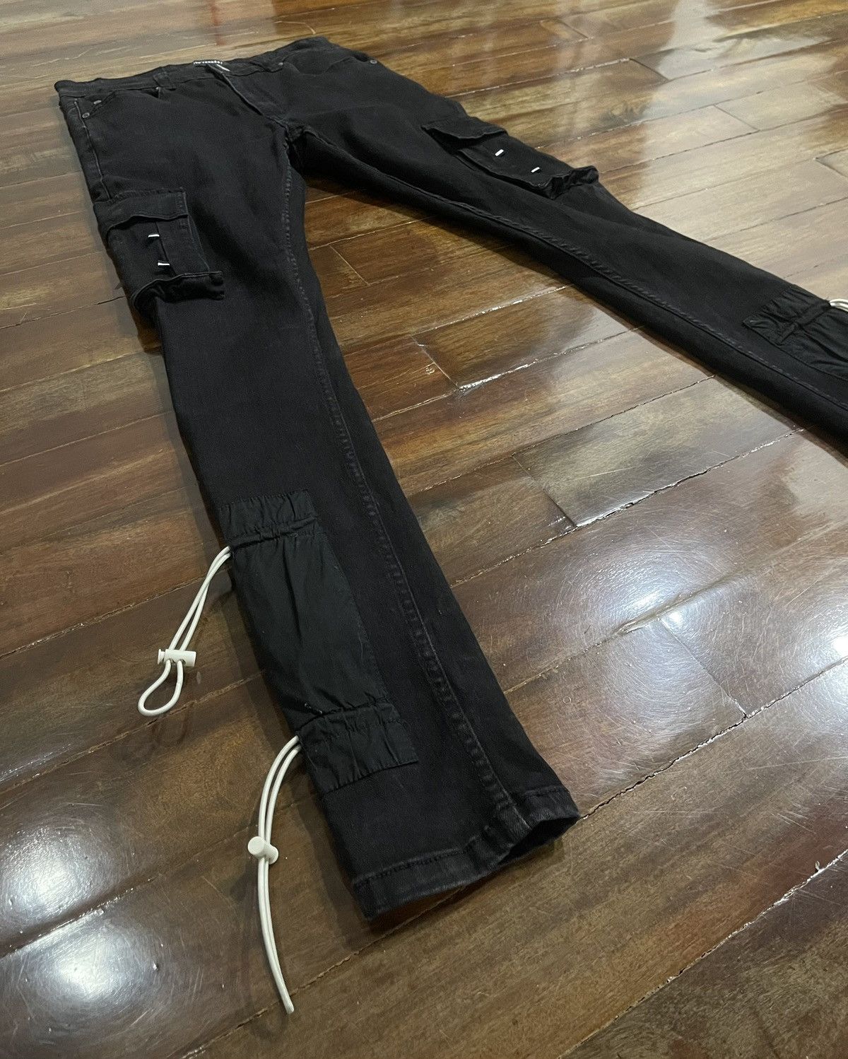 SERENEDE Serenede Parachute Black Jeans 99%IS Designed Size US 30 / EU 46 - 2 Thumbnail