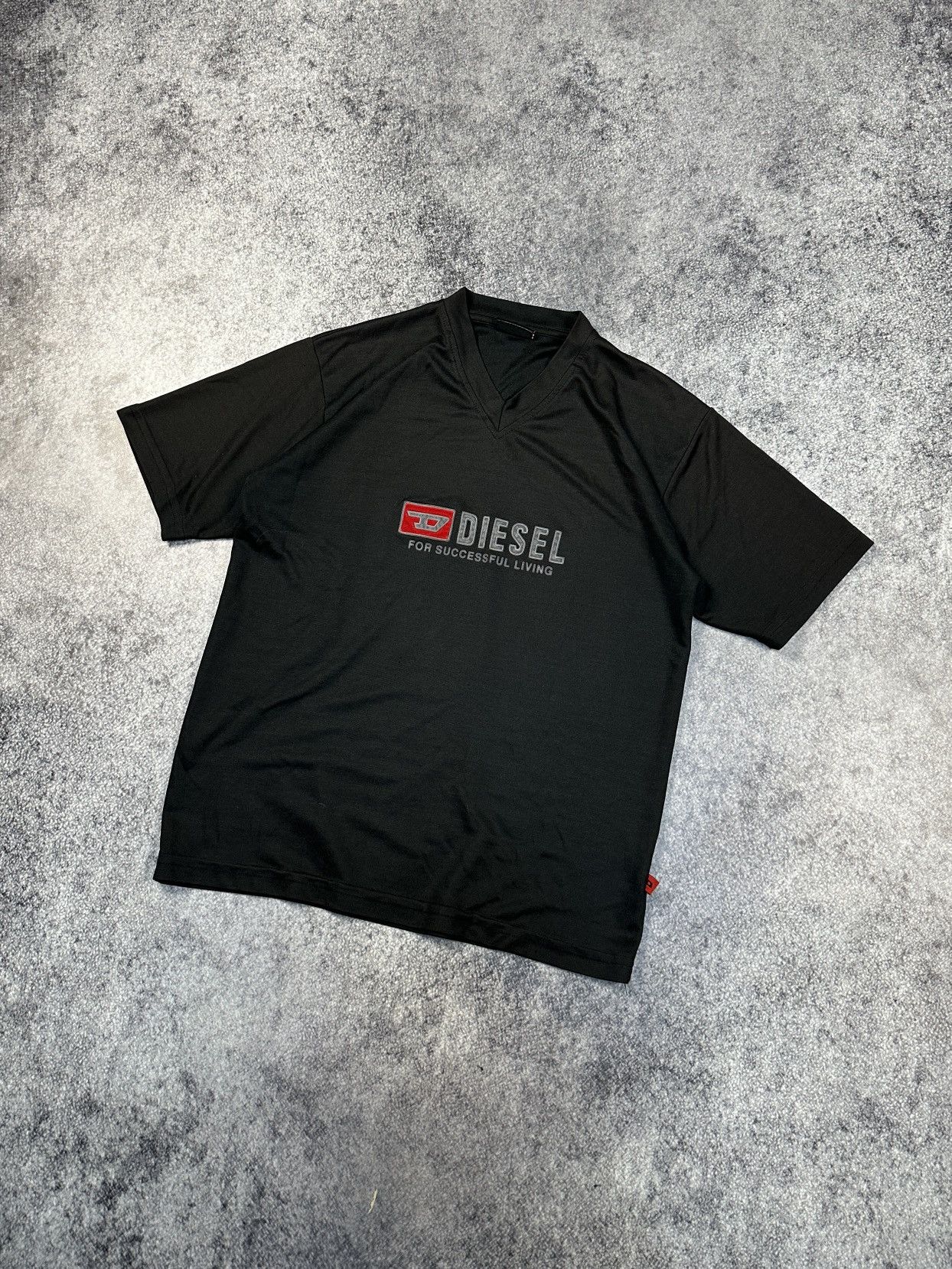 Diesel × Vintage Y2K Vintage Diesel Big Logo Streetwear Avant Garde Rare VTg Size US M / EU 48-50 / 2 - 1 Thumbnail
