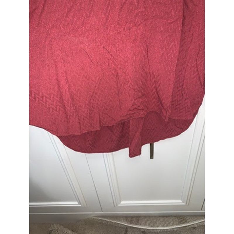 Ariat Ariat Women's Long Sleeve Blouse Red Size Large Round Neck Size L / US 10 / IT 46 - 6 Thumbnail