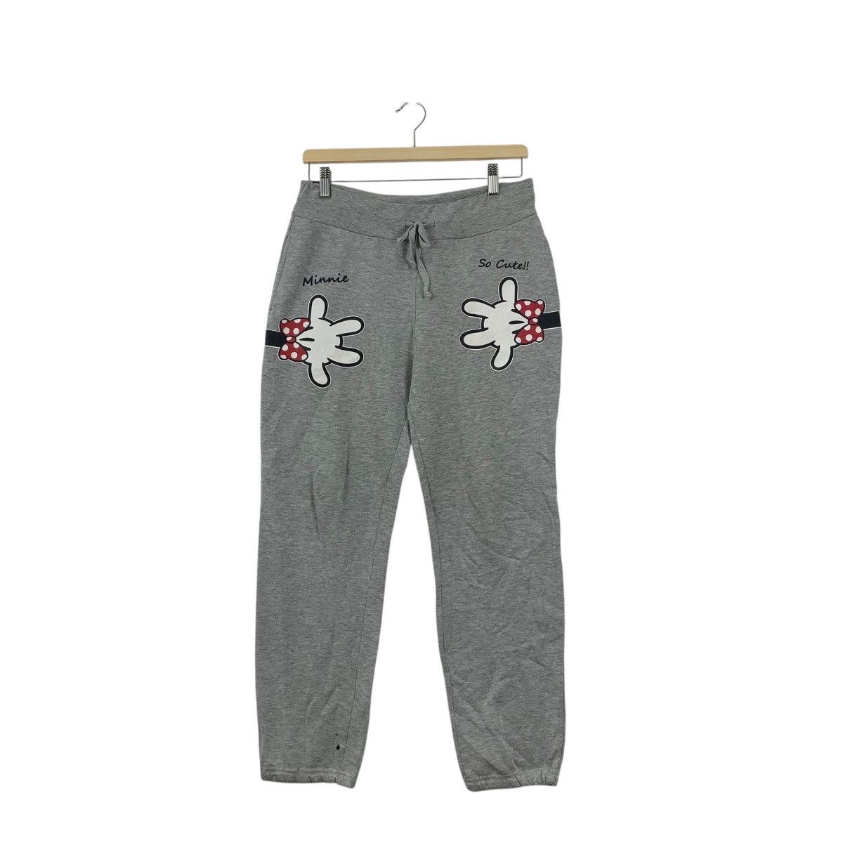 Disney Vintage DISNEY MINNIE MOUSE Mickey Cartoon Jogger Pant Size 30" / US 8 / IT 44 - 1 Thumbnail