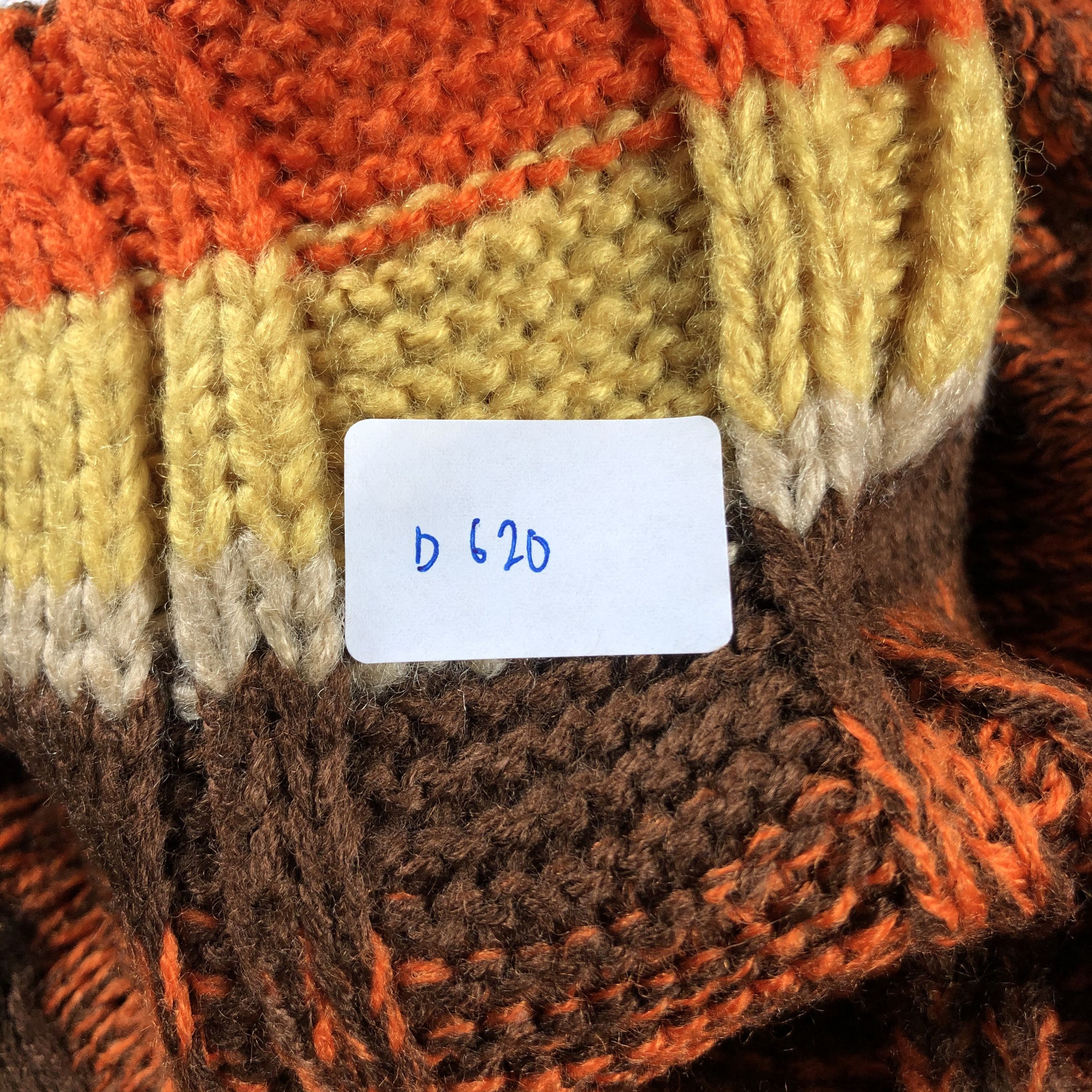 Vintage Outdoor Stripe Visor Beanie Snow Hat Snow Cap -D620 Size ONE SIZE - 7 Thumbnail