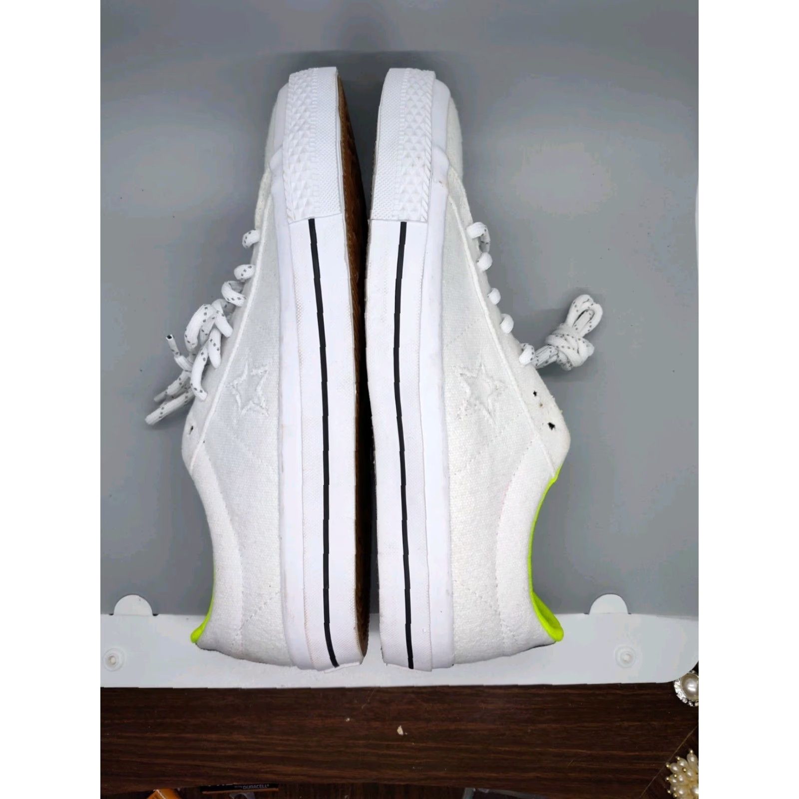 Converse Converse Chuck Taylor All Star 2 Sneakers Unisex Adult Size 10 White Canvas Lunarlon 153704C Size US 9 / EU 42 - 6 Thumbnail