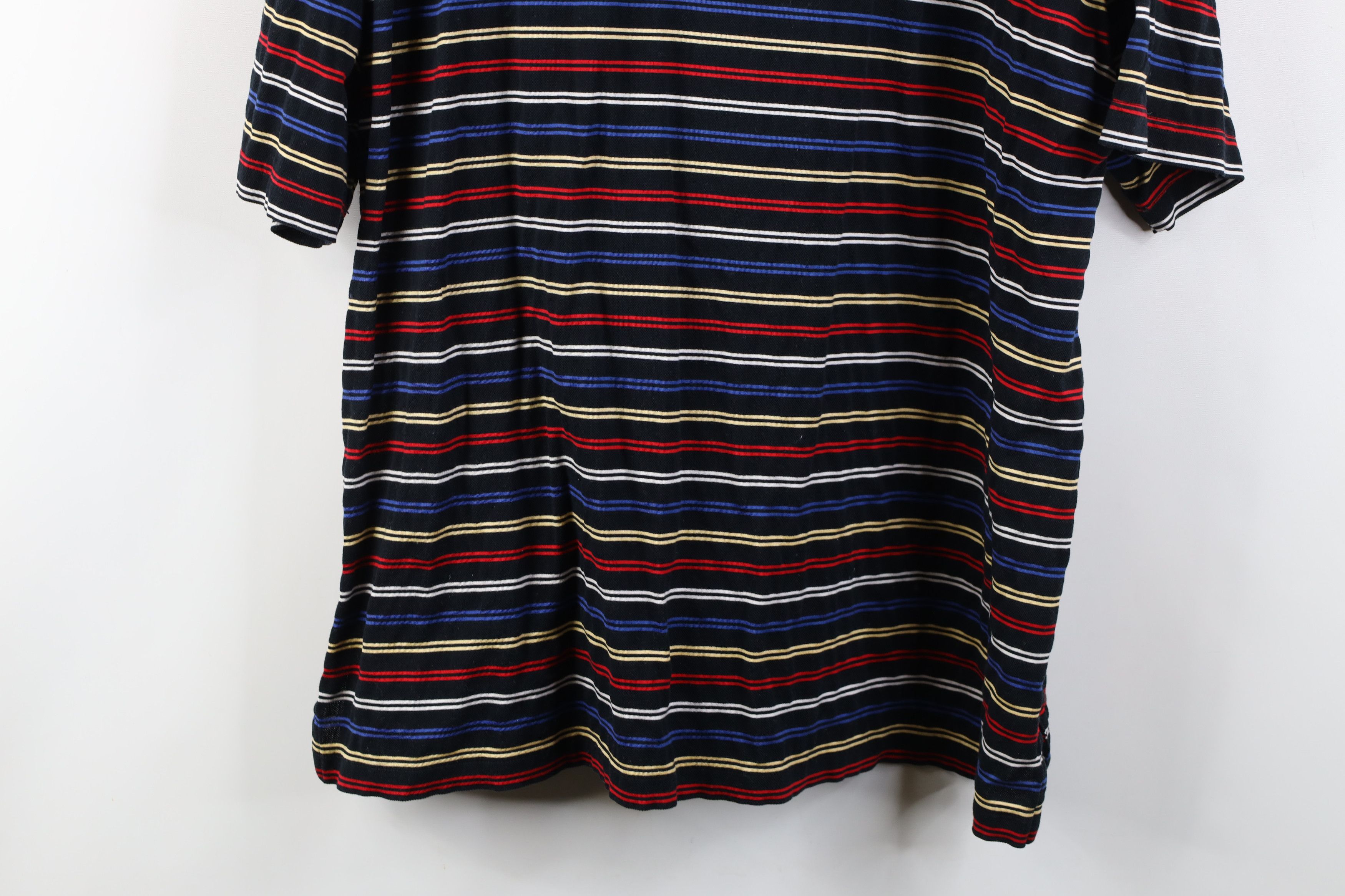 Vintage Vintage 90s Streetwear Striped Knit Collared Golf Polo Shirt Size US XL / EU 56 / 4 - 13 Thumbnail