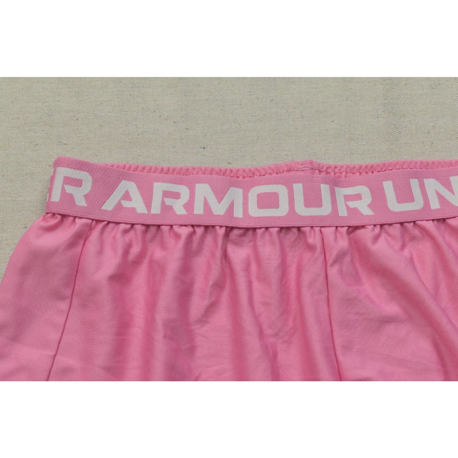 Under Armour Under Armour Women's Pink Play Up Shorts 3.0 Running Athletic Training M Medium-Long? Size 32" / US 10 / IT 46 - 6 Thumbnail