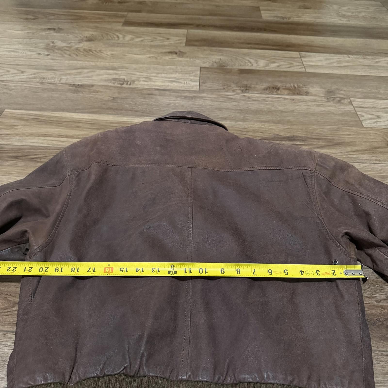 Other Vintage 80s G-III Global Identity Leather Bomber Jacket Map Size US S / EU 44-46 / 1 - 7 Thumbnail