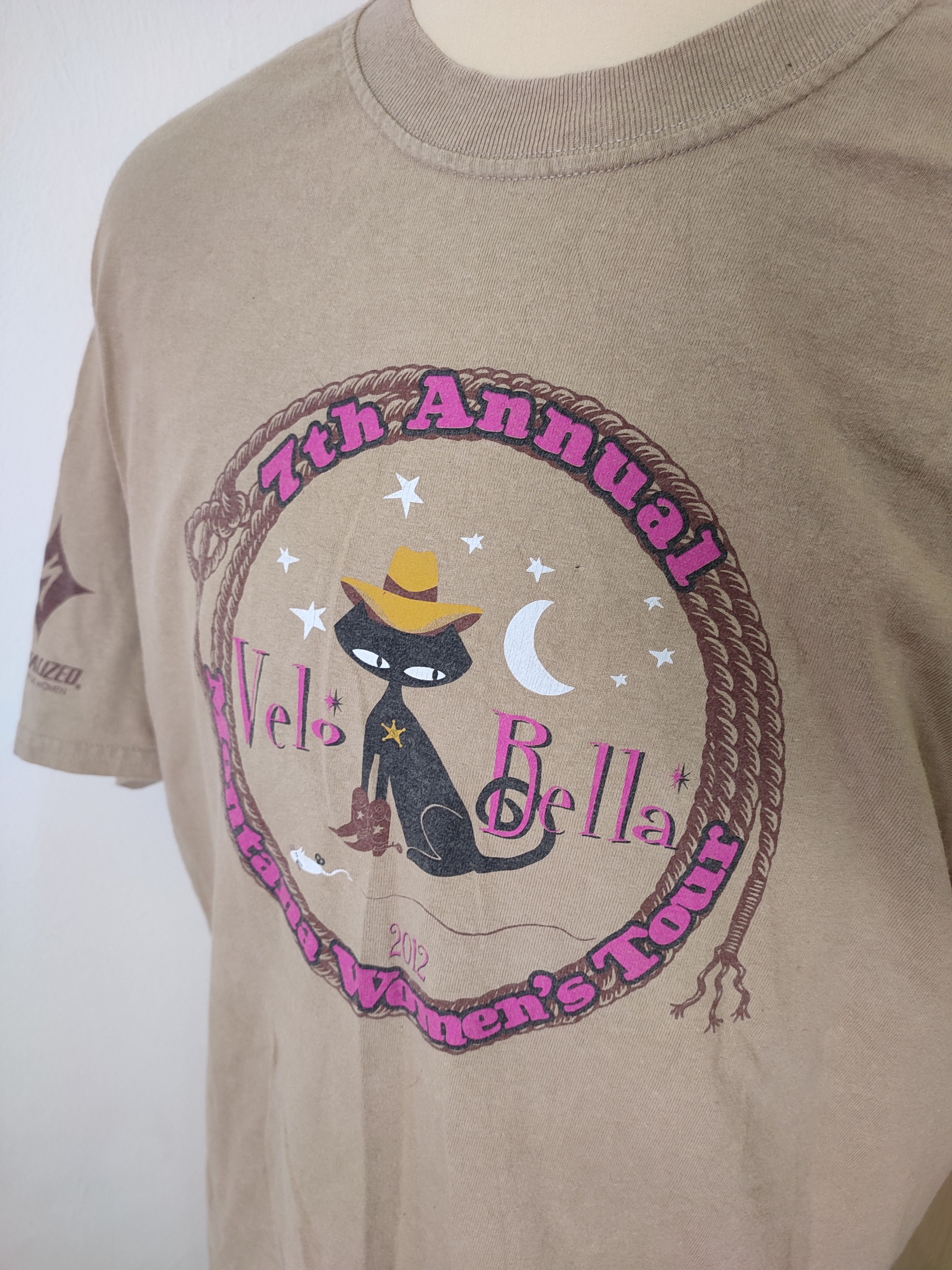 Cartoon Network 💥 Y2K💥 VELO BELLA MONTANA WOMENS TOUR TEE Size US XL / EU 56 / 4 - 3 Thumbnail
